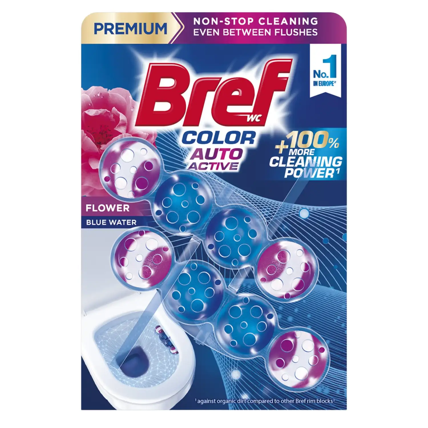 WC val.-gaiv. BREF COLOR AC. FLOWER, 2 x 50 g