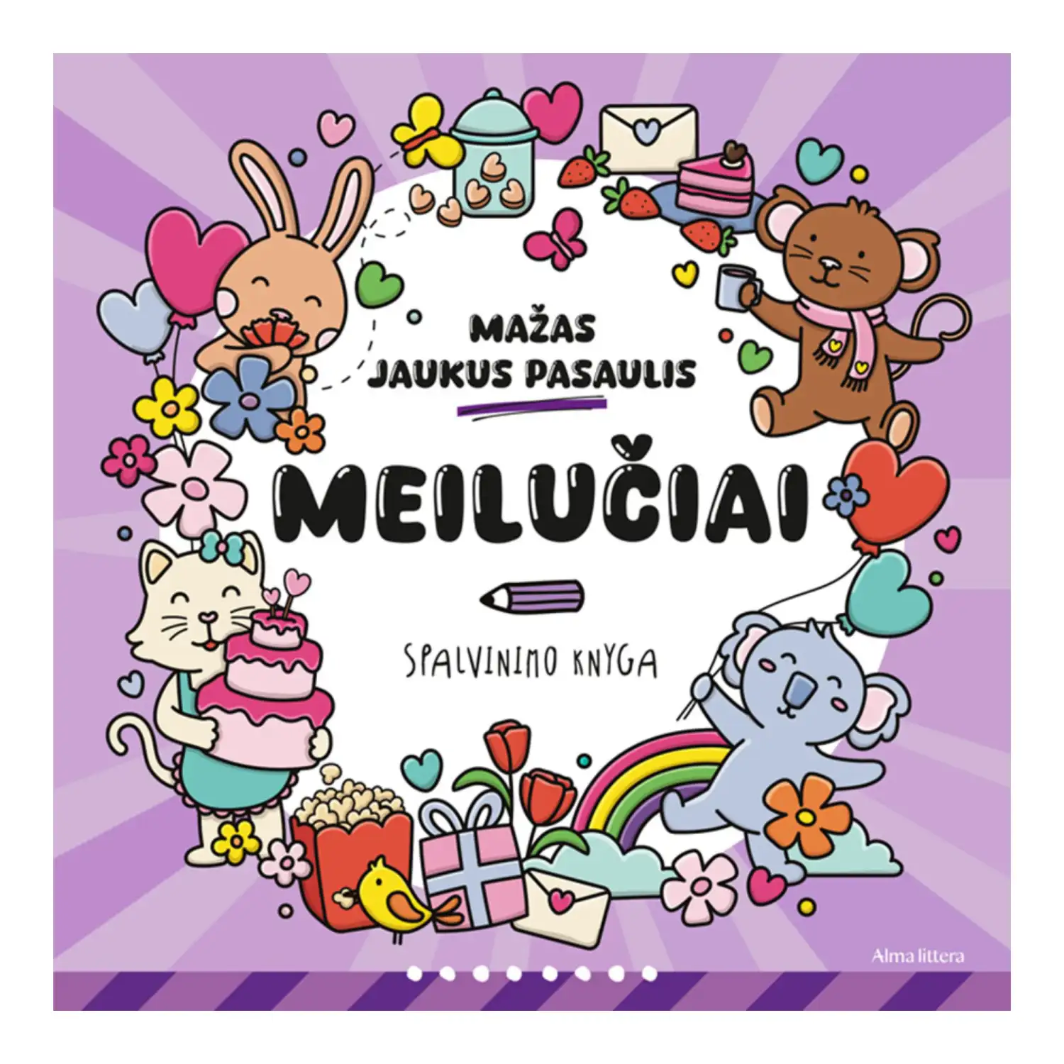 Knyga MAŽAS JAUKUS PASAULIS. MEILUČIAI