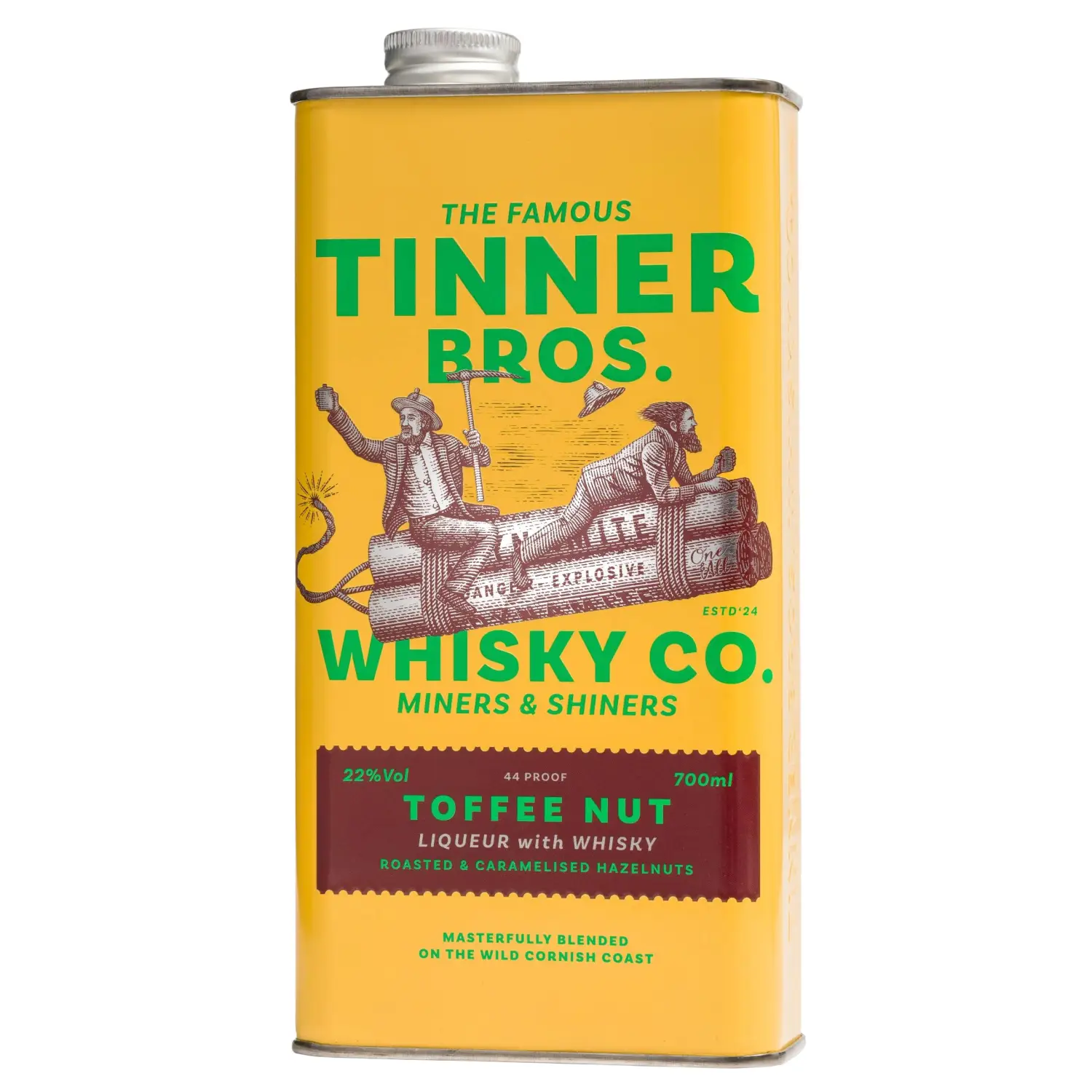 Viskio likeris TINNER BR. TOF.NUT, 22 %,0,7 l