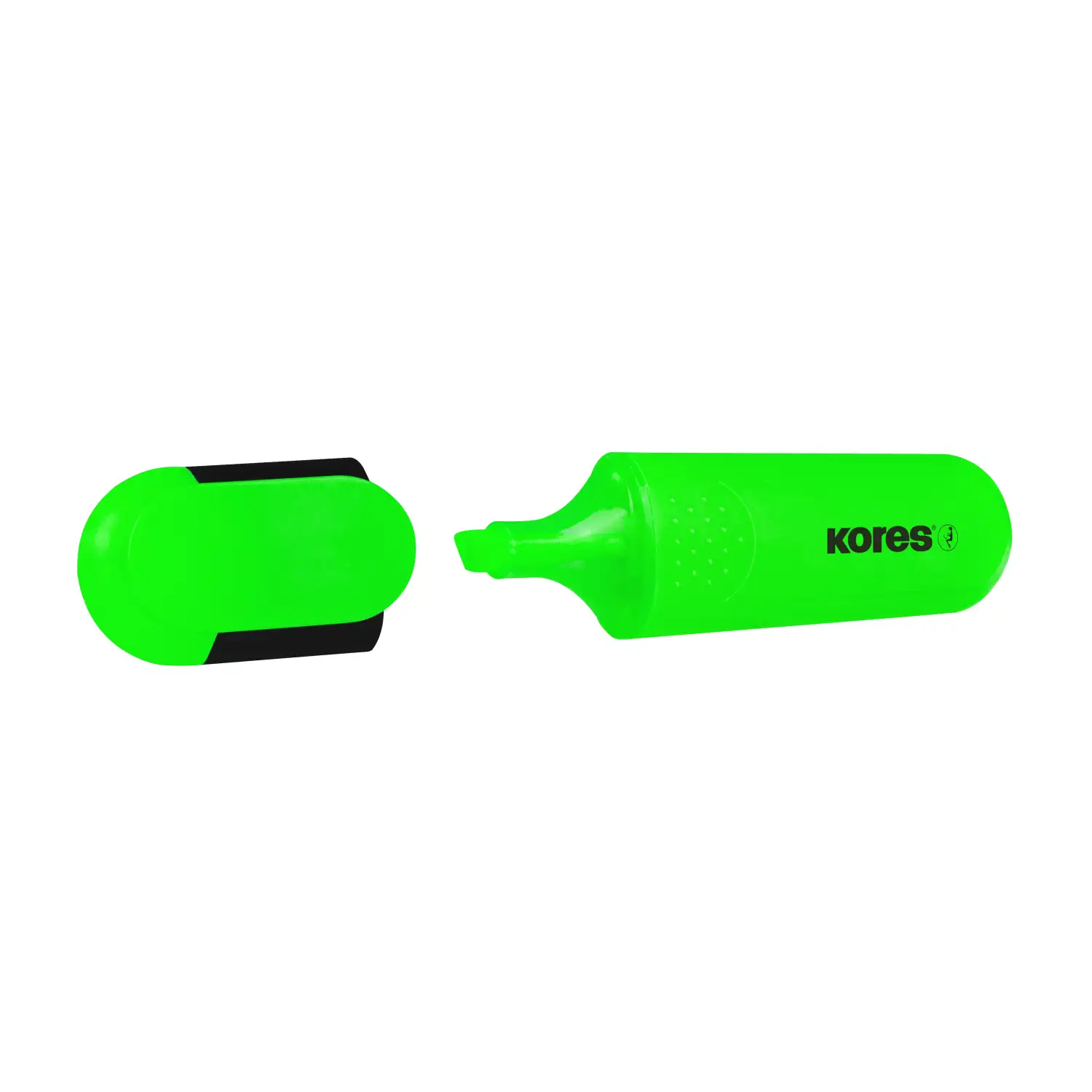 Markeris KORES BRIGHT LINER, žalias