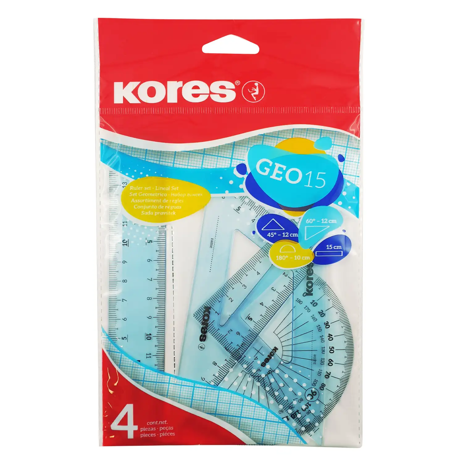Geomeetriakomplekt Kores Geo15