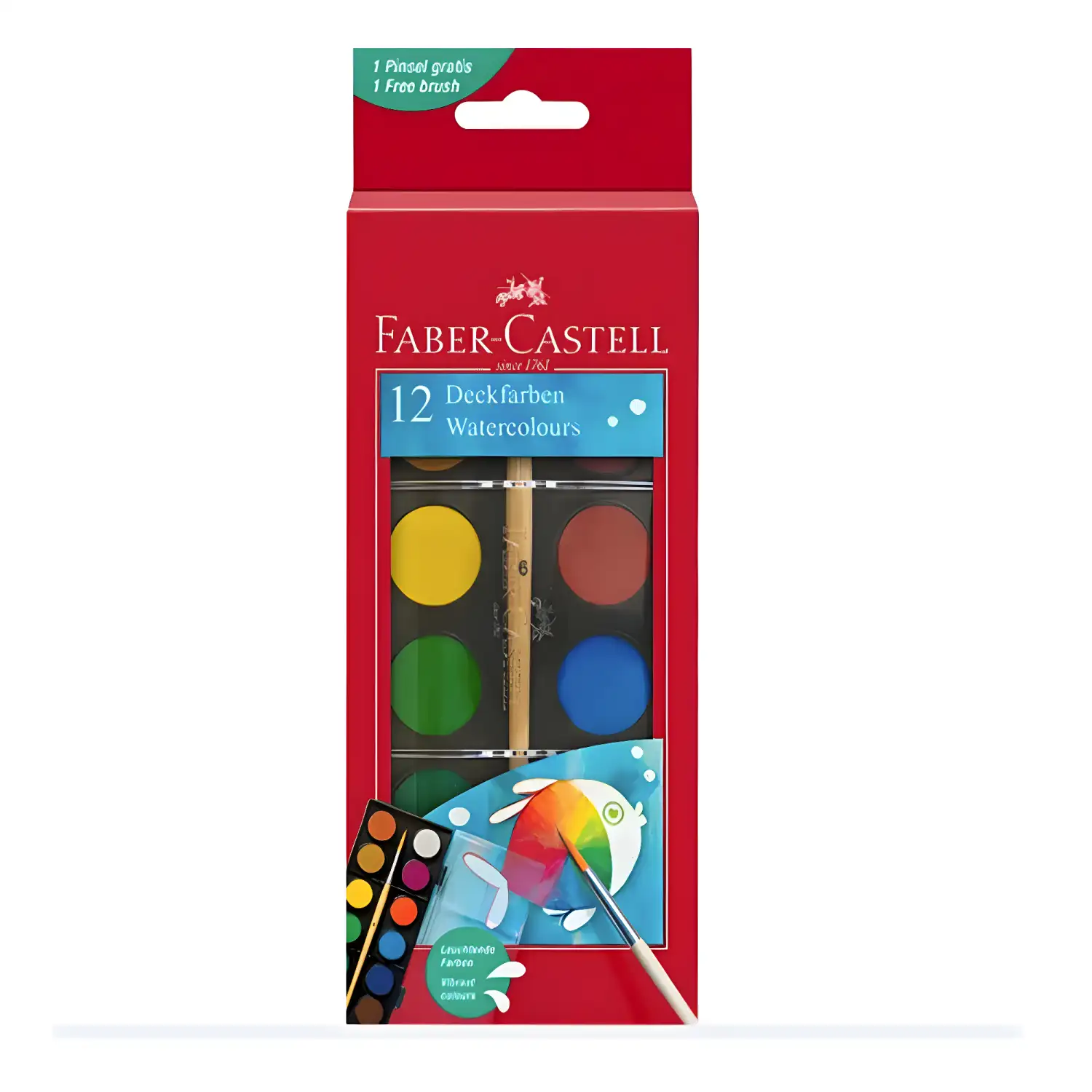 Akvarellvärvid Faber-Castell
