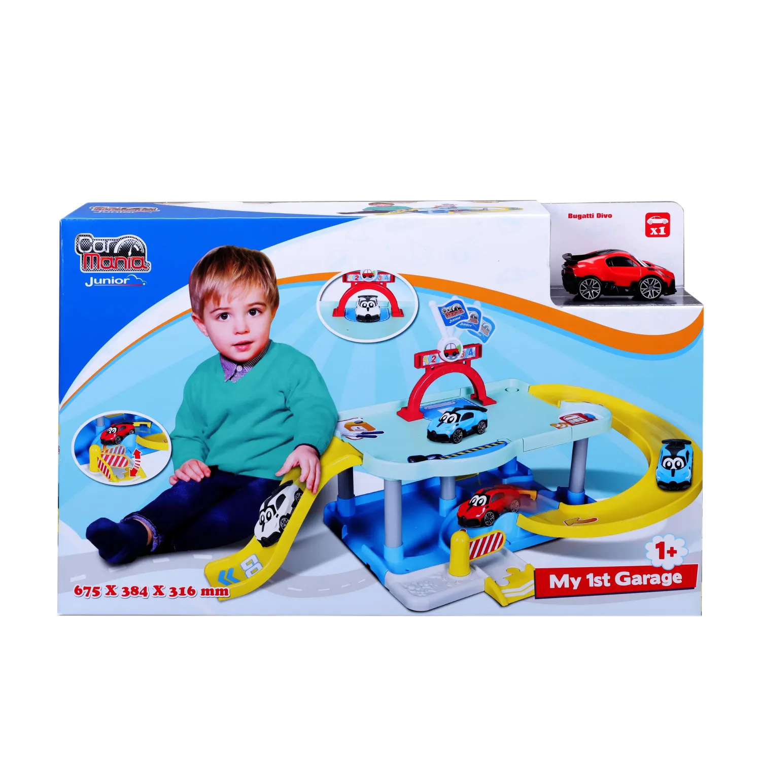 Auto. stovėj. aikštelė CAR MANIA JUNIOR, AW26