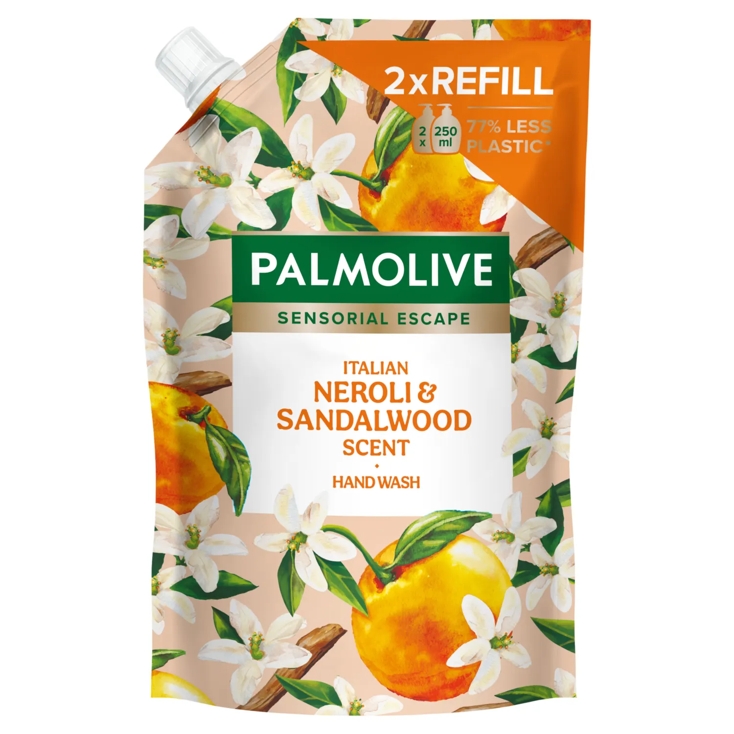 Sk. muilas PALMOLIVE NER.& SANDALWOOD, 500 ml