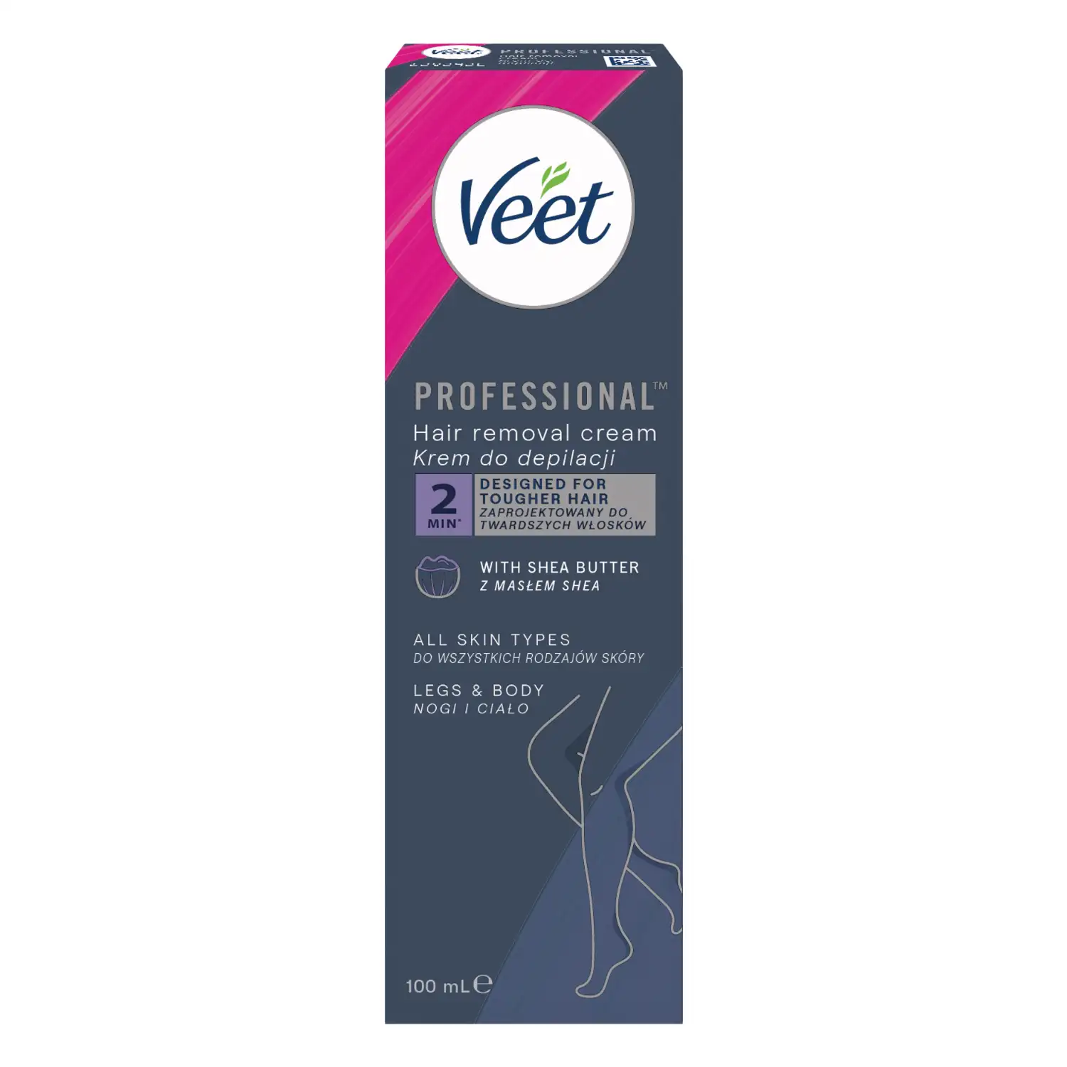 Depiliac. kremas VEET PROFESSIONAL, 100 ml