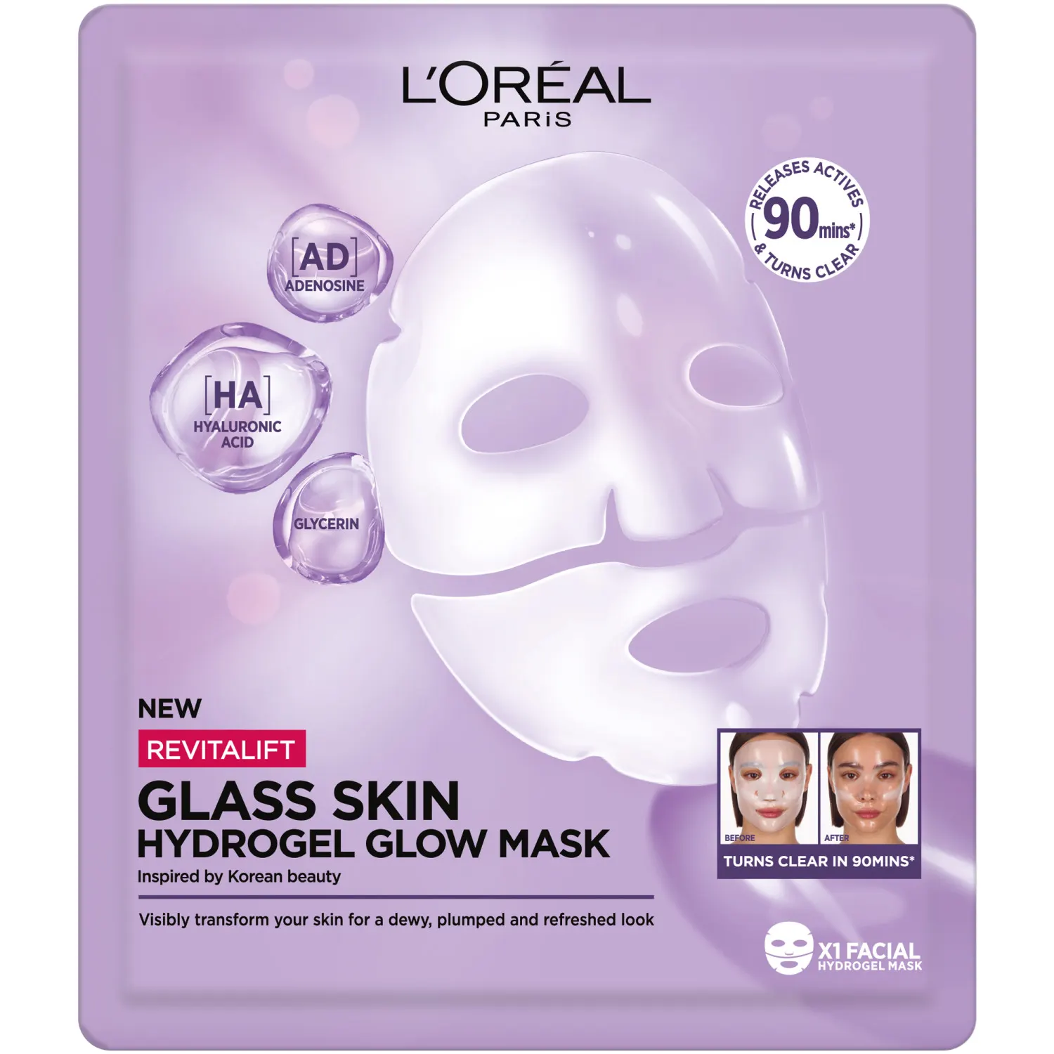 Sej.maska Loreal Paris Revit.Fil.Gl.Skin 25g