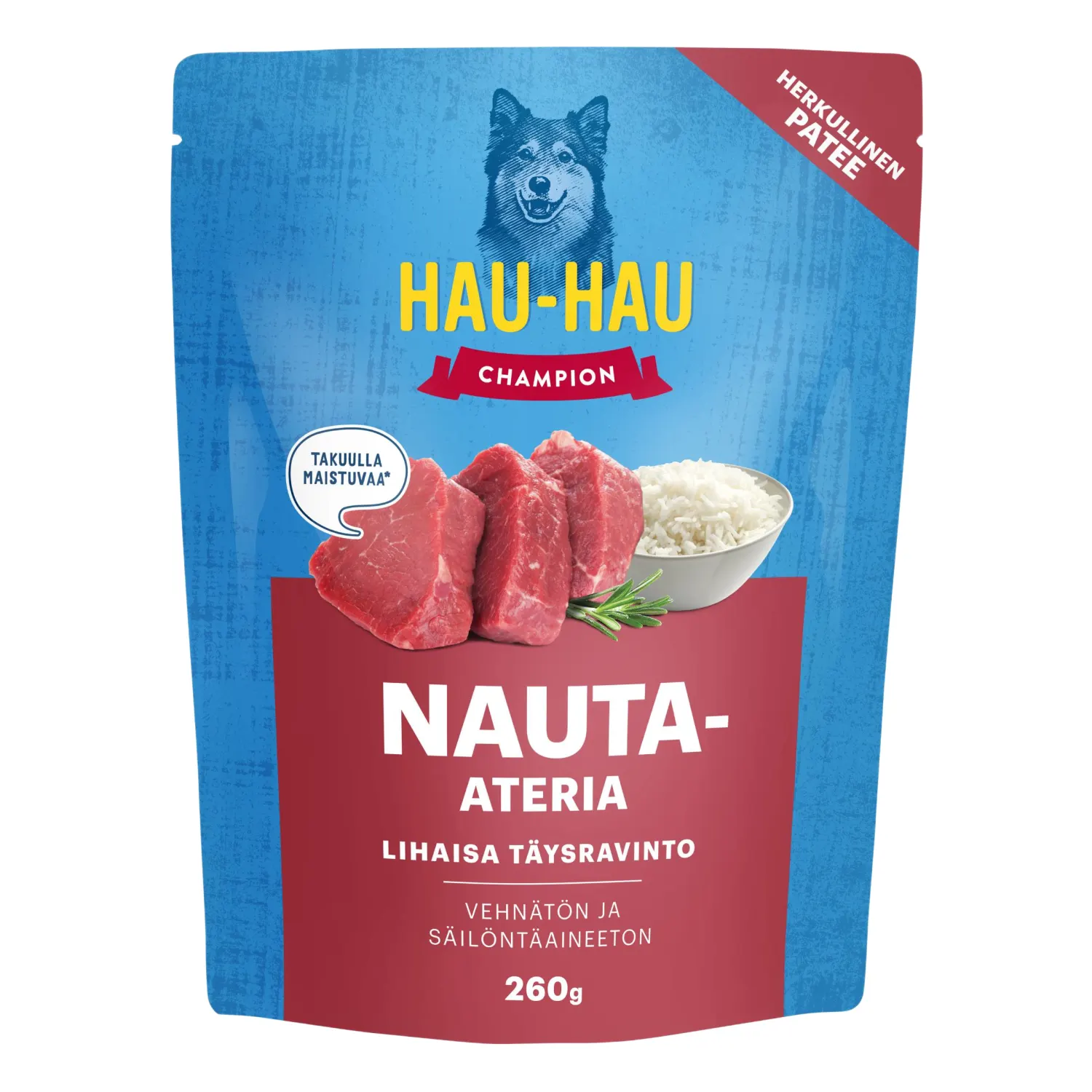 Koeraeine Hau-Hau Champion veiselihaga 260g