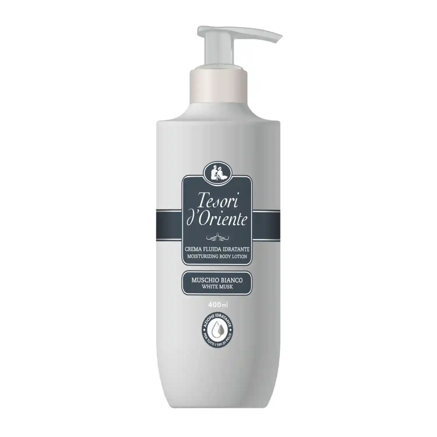 Ķermeņa losjons Tesori White Musk 400ml