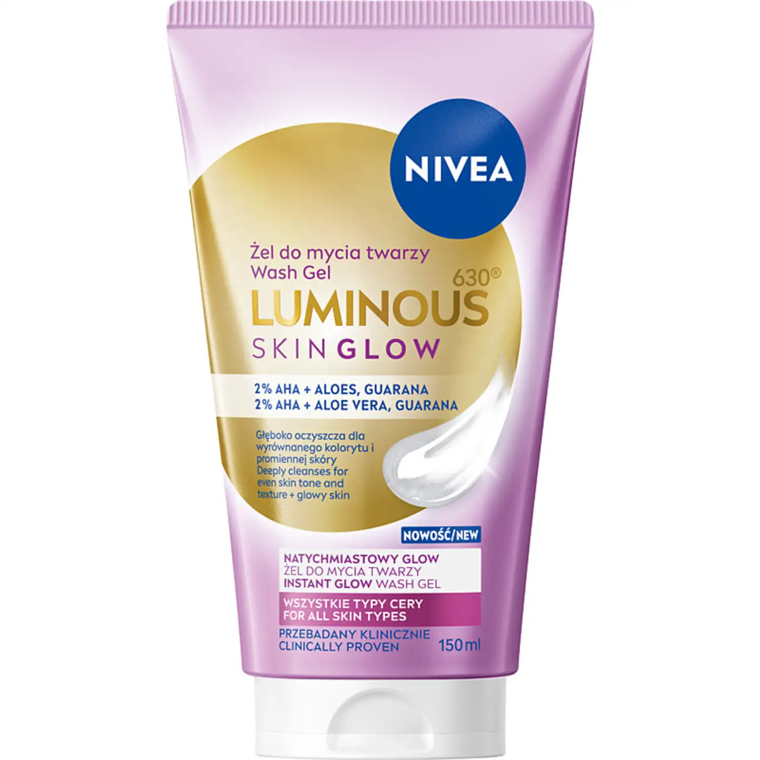 Sejas tīr. želeja Nivea Lumi. Skin Glow 150ml