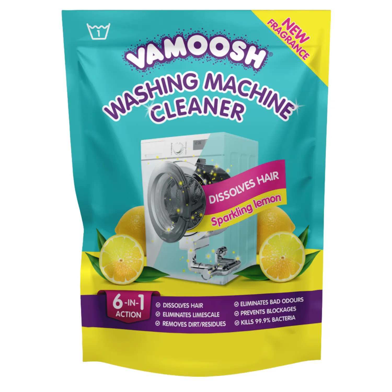 Sk. maš. valymo milt. citr. VAMOOSH, 350 g
