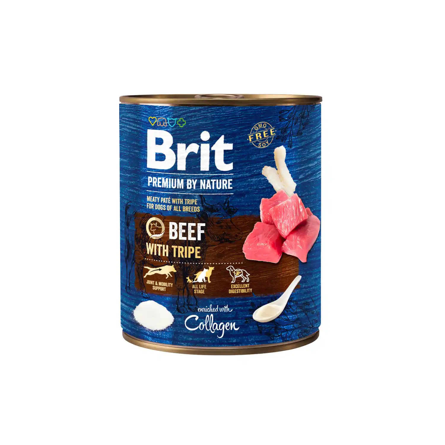 Šunų ėd. BRIT PREM. BY NAT. BEEF, 800 g