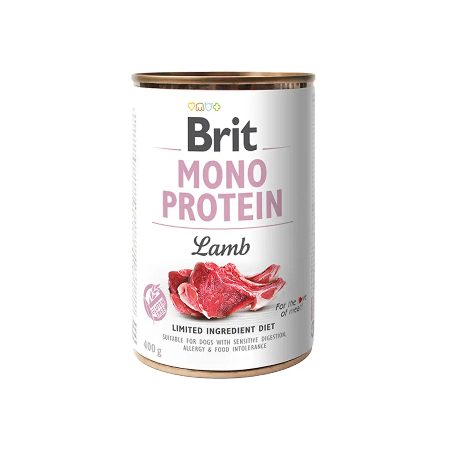 Šunų ėd. BRIT CARE MONO PROT. LAMB, 400 g