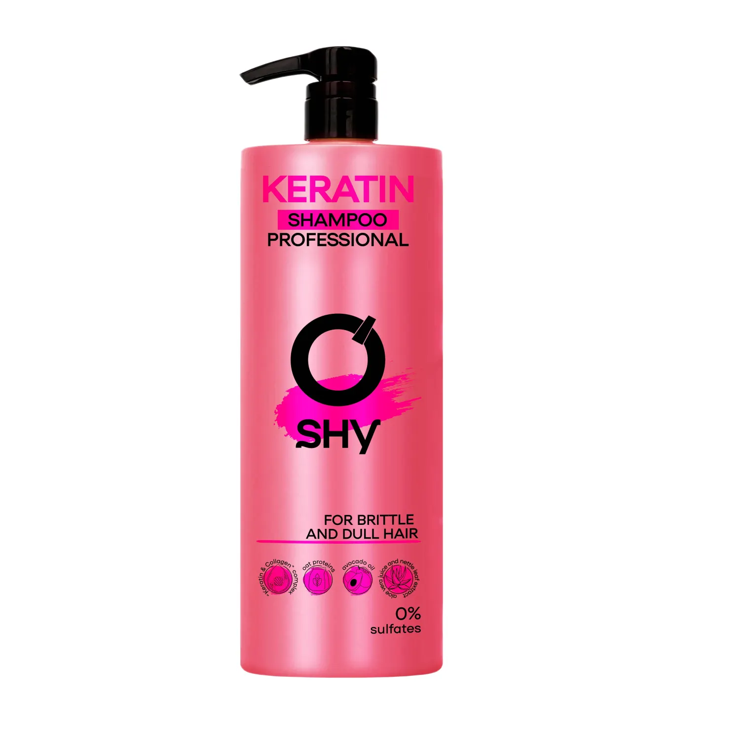 Šampoon Oshy keratiiniga 1l