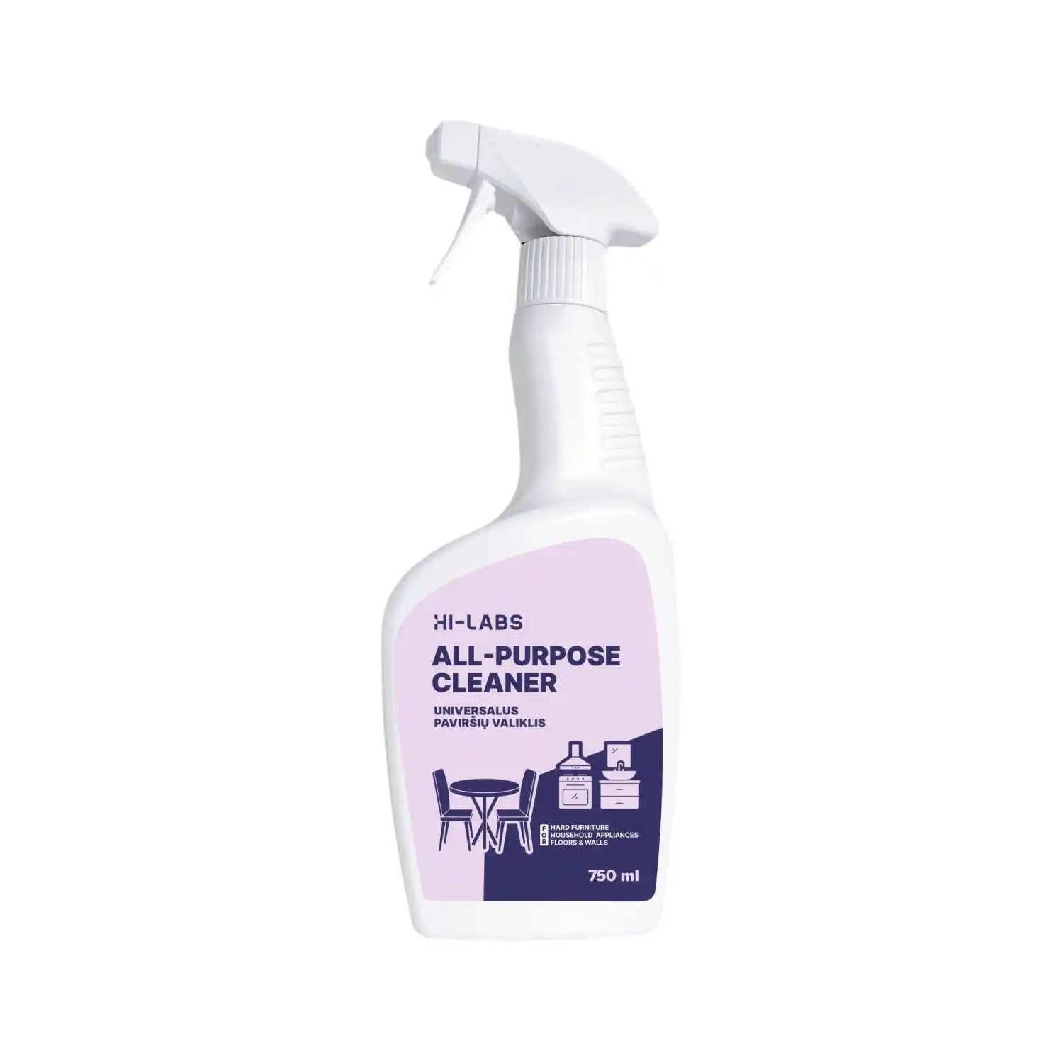 Universalus paviršių valiklis HI-LABS, 750 ml
