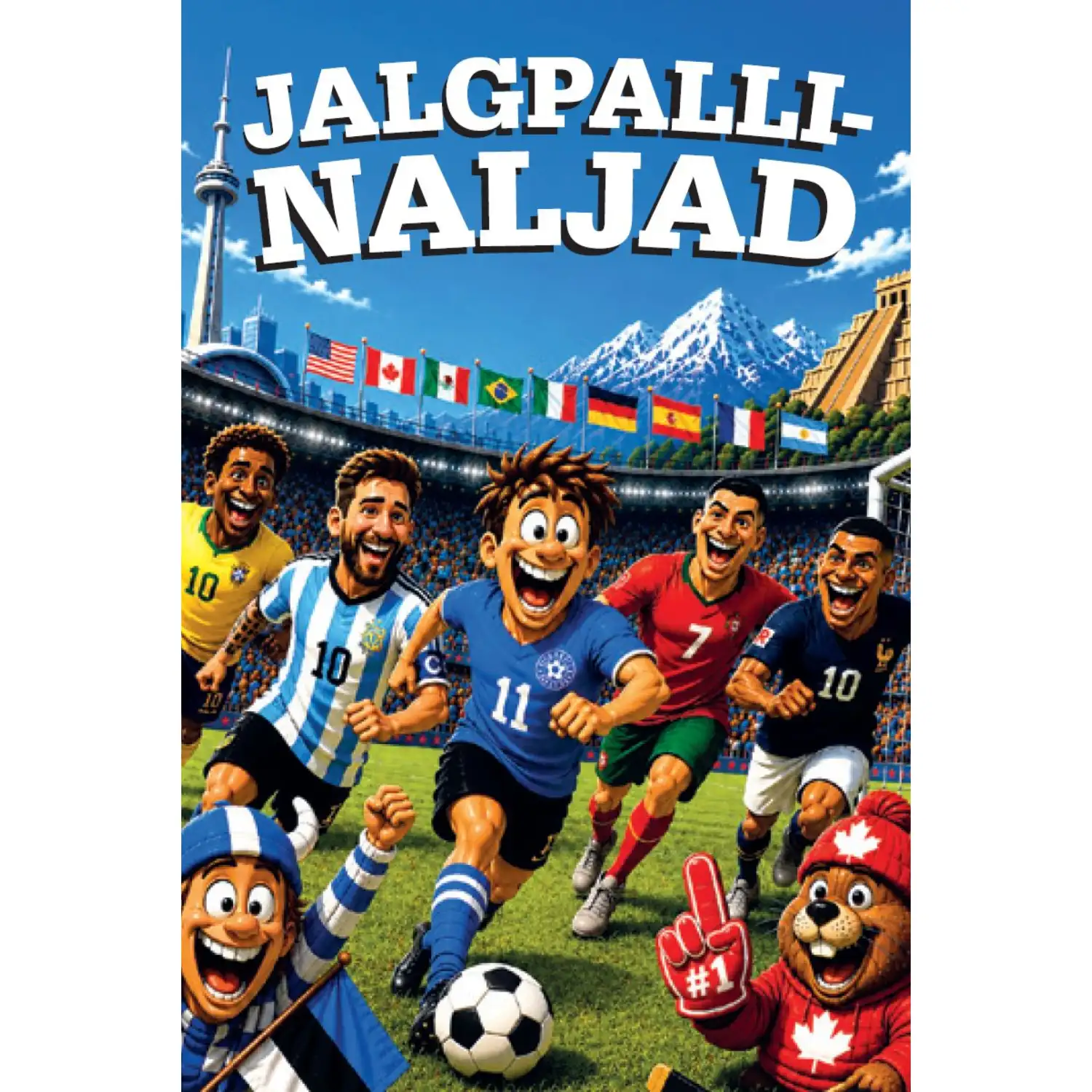 Raamat Jalgpallinaljad