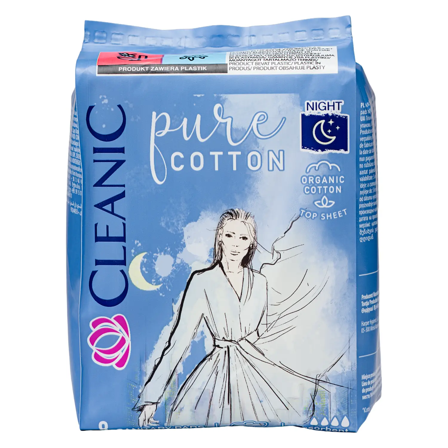 Hügieenisidemed öised Cleanic 8tk