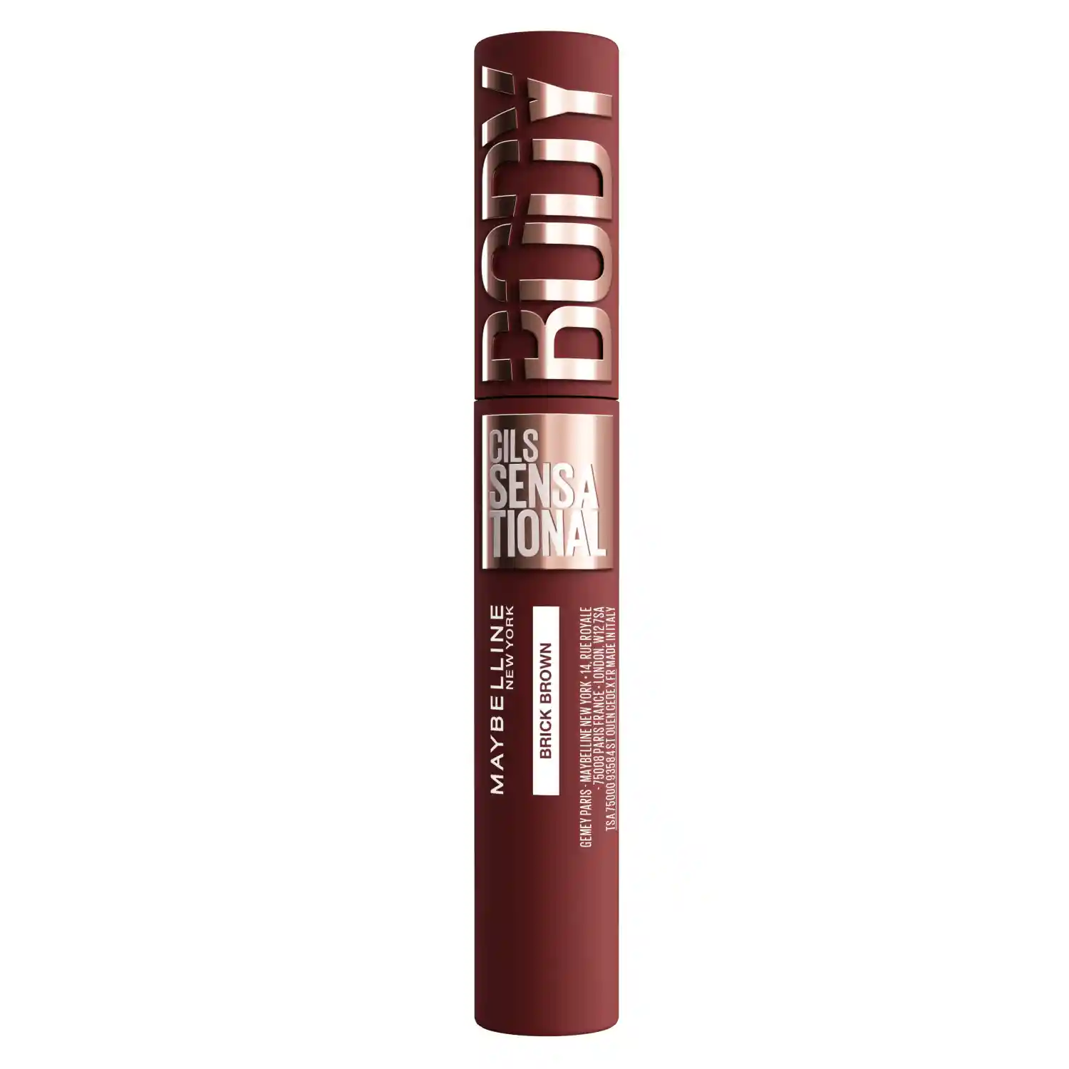 Ripsmetušš Sensational Body Brick Brown