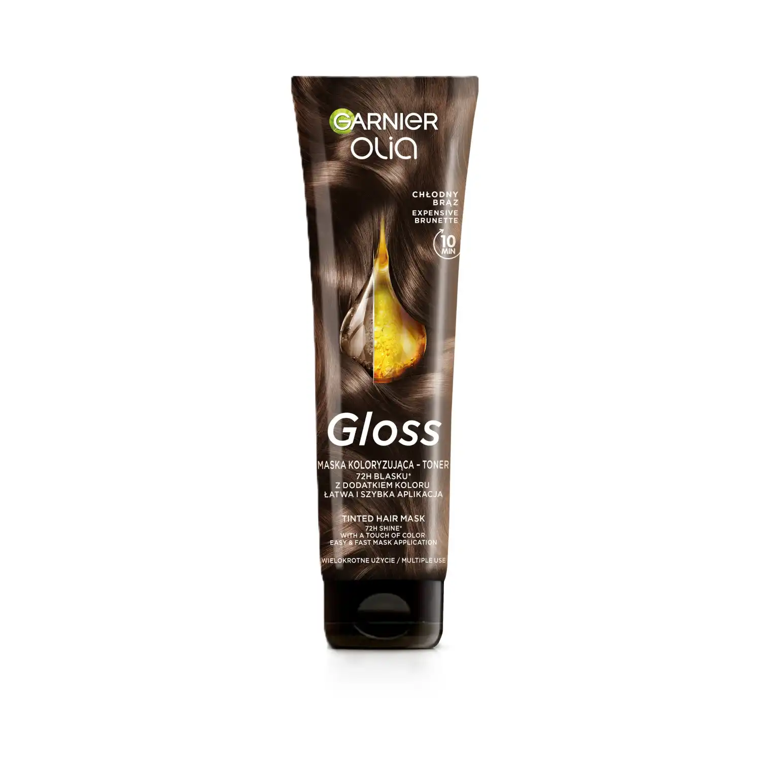 Ton.mas.mat.Garnier Ol.Gl.Ton.Sm.Brown 150ml
