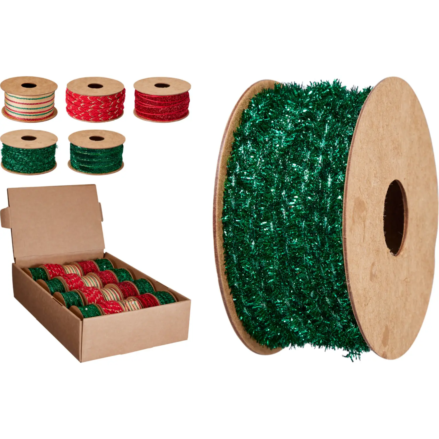 Lente 25x270 mm 3m zaļa un sarkana CH26
