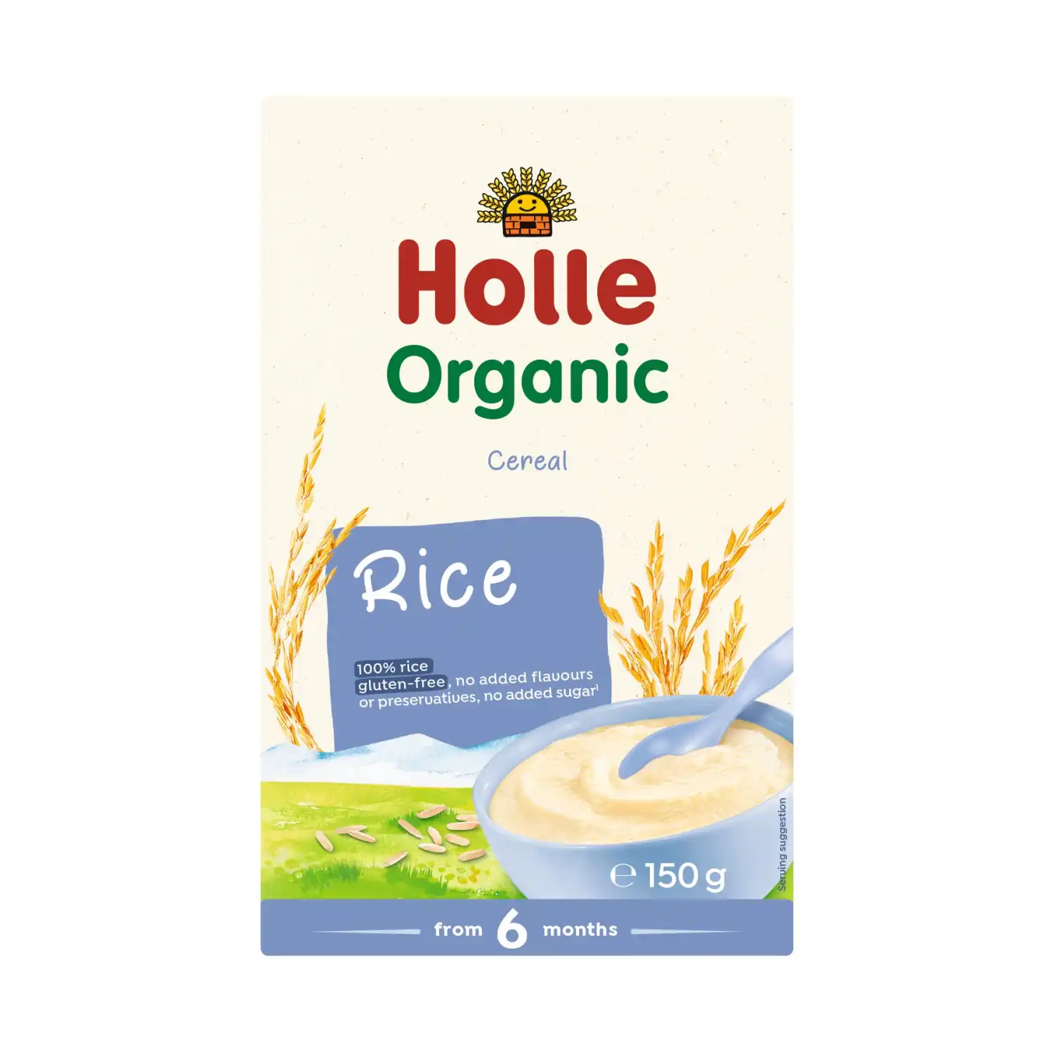 Rīsu putra Holle mazuļiem 6 mēn. BIO 250g