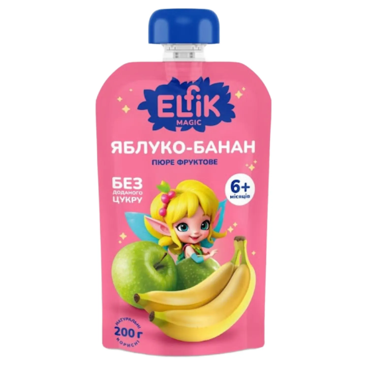 Biezenis Elfik ābolu, banānu 6mēn. 100g