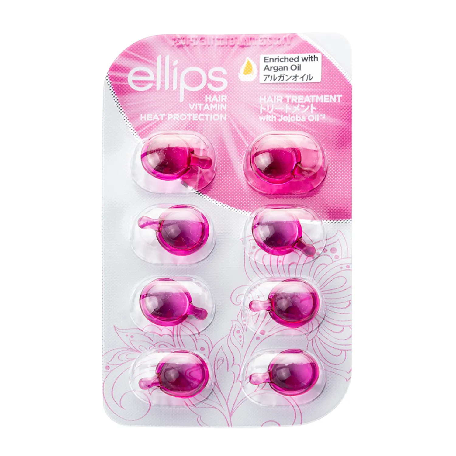 Matu vit.Ellips Hair Treat.bojātiem mat.8x1ml