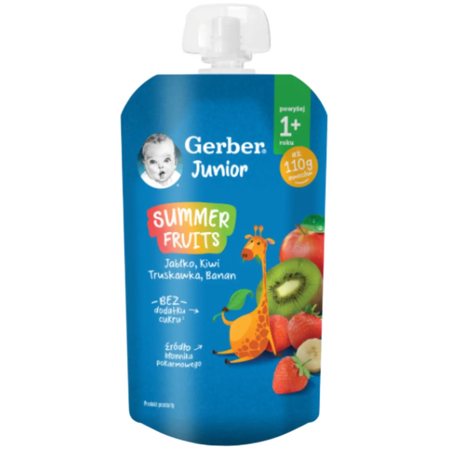 Biez.Gerber ar ābol.,kivi,zem.,ban. 1g. 110g