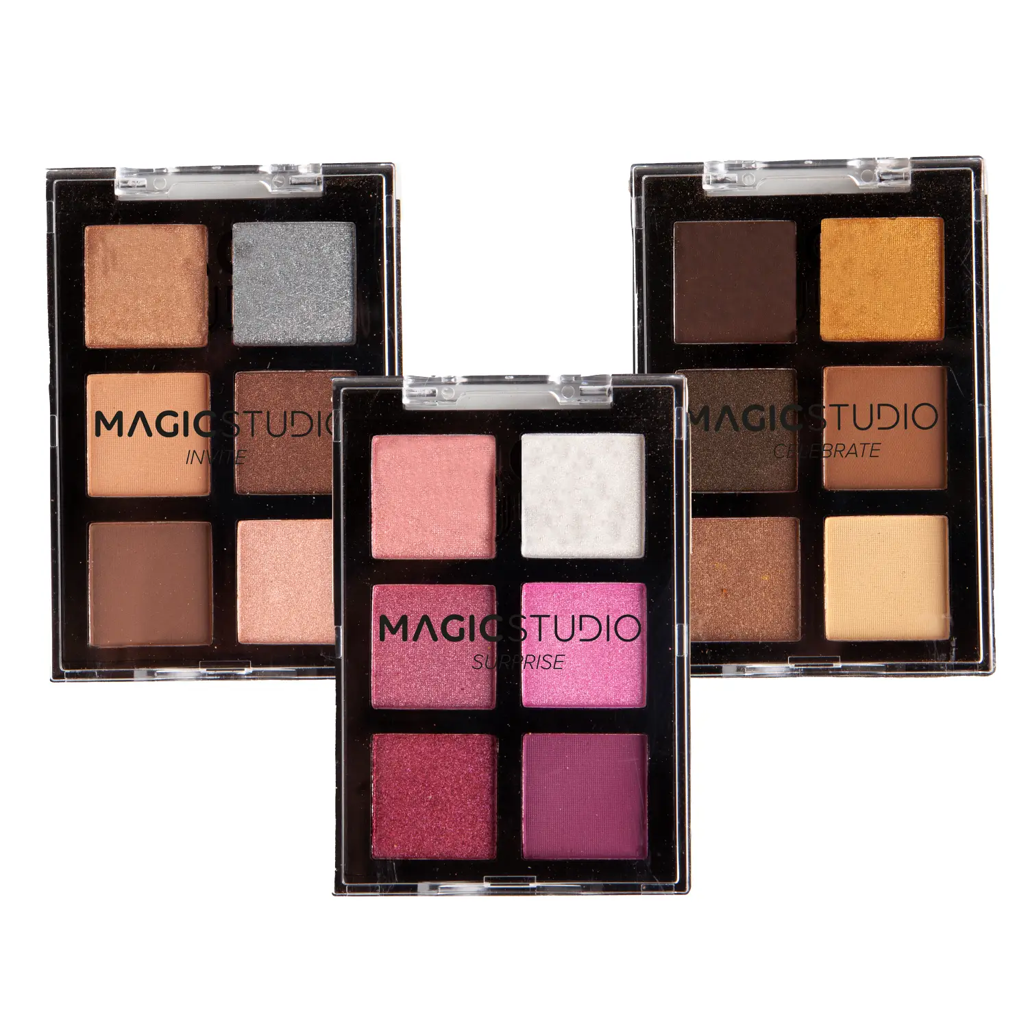 Lauvärvipalett 6-värviline Magic Studio 10g