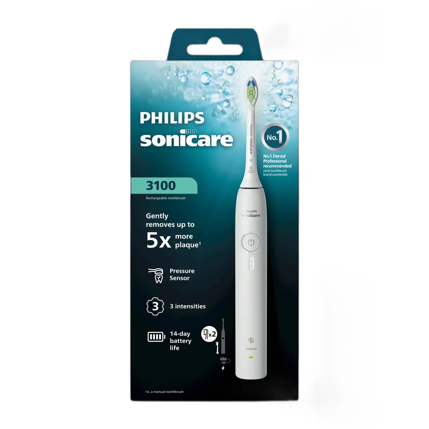 Elektriskā zobu birste PHILIPS 3100 HX4032/21