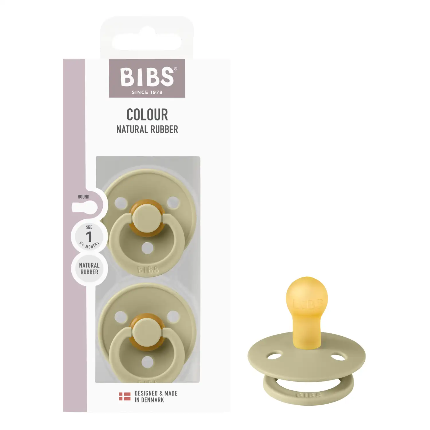 Čiulptuk. BIBS COL. ROUND, 0 - 6 mėn., 2 vnt.