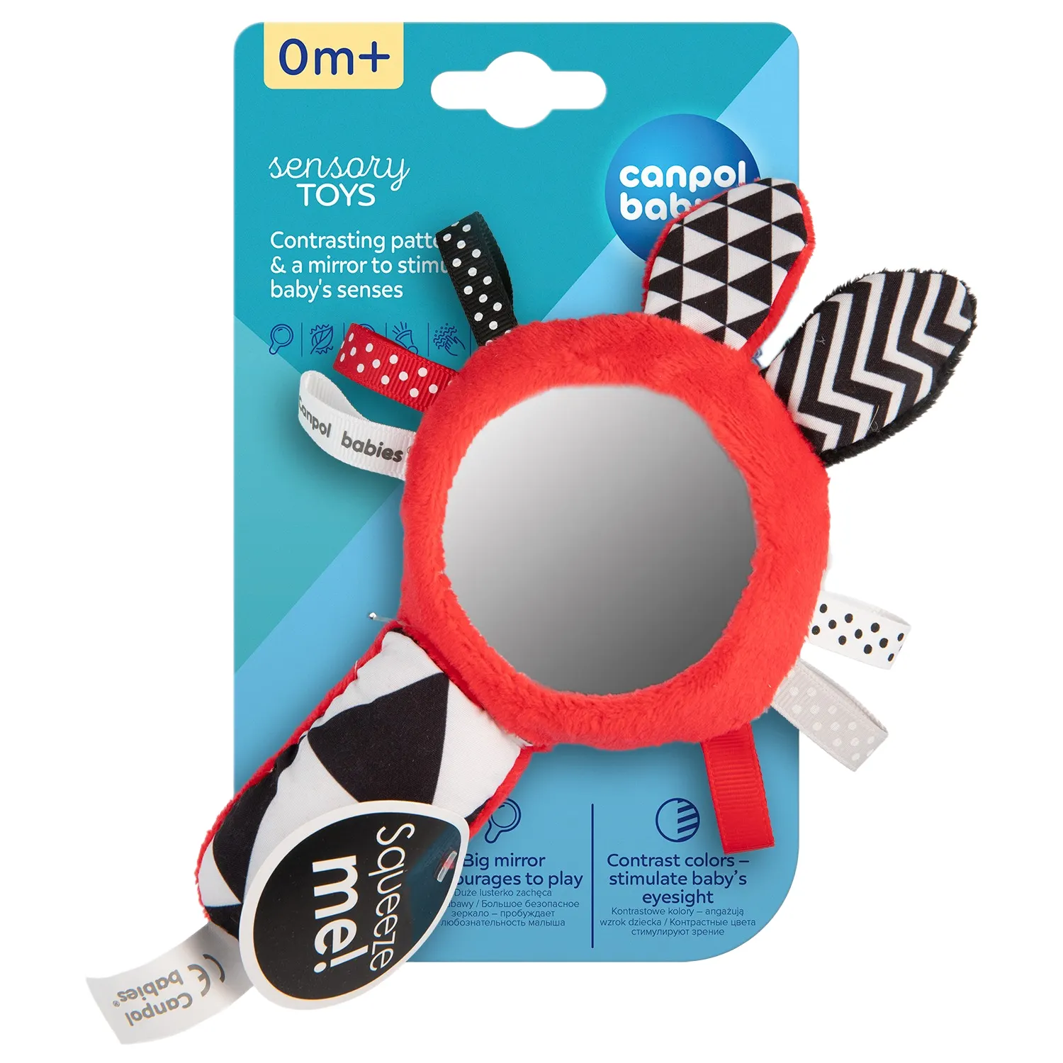 Minkšt. žaislas su garsu SENSORY TOYS, 1 vnt.