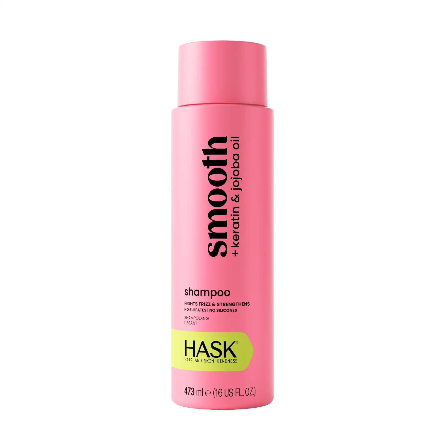 Keratin. glotninam. šampūnas HASK, 473 ml