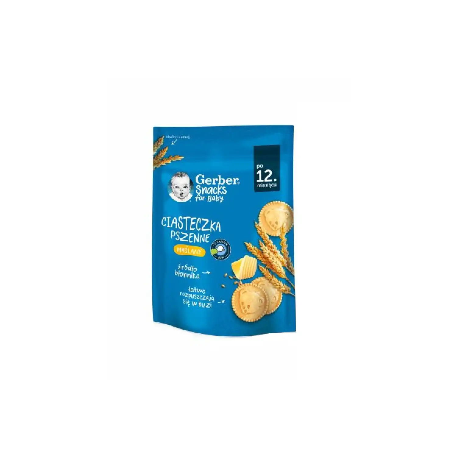 Sviest. sausainiai GERBER, nuo 12 mėn., 150 g
