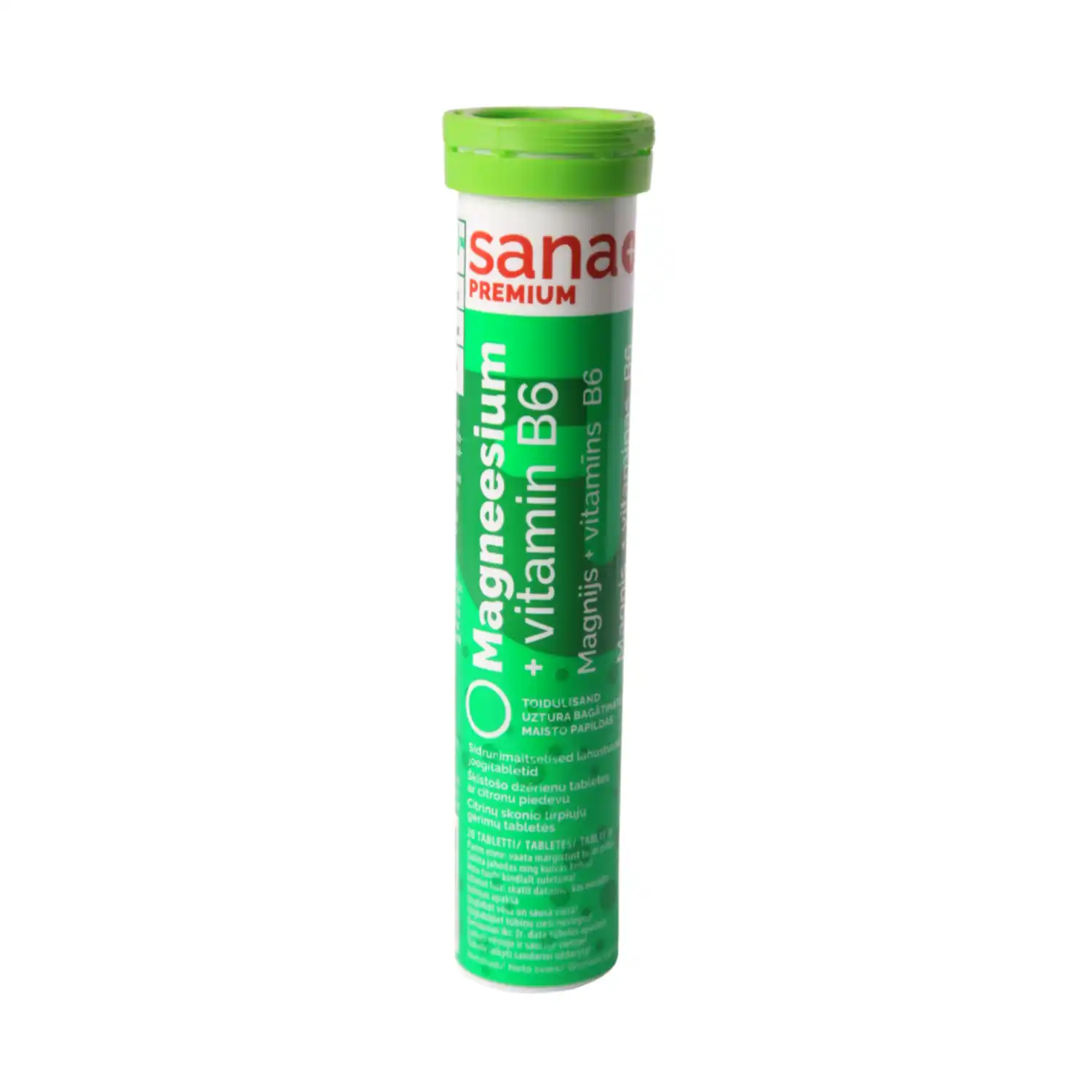 Toidulisand Magneesium Vitamiin B6 Sana+ 80g