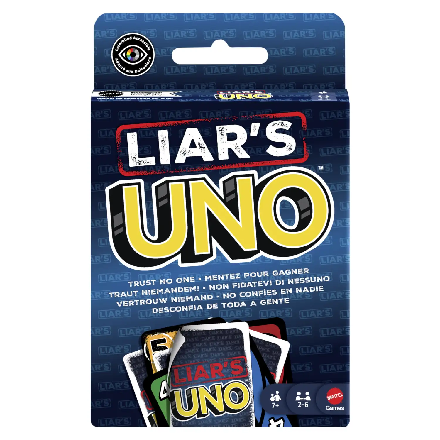 Kortų žaidimas UNO LIARS