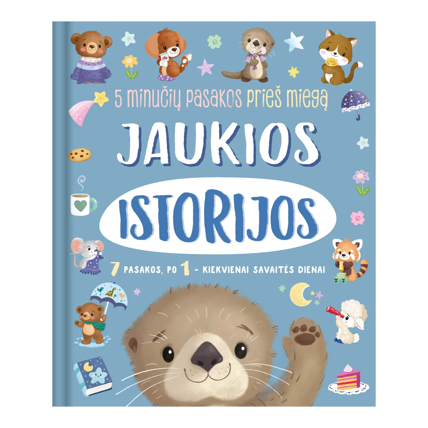 Knyga JAUKIOS ISTORIJOS. 5 MINUČIŲ PASAKOS