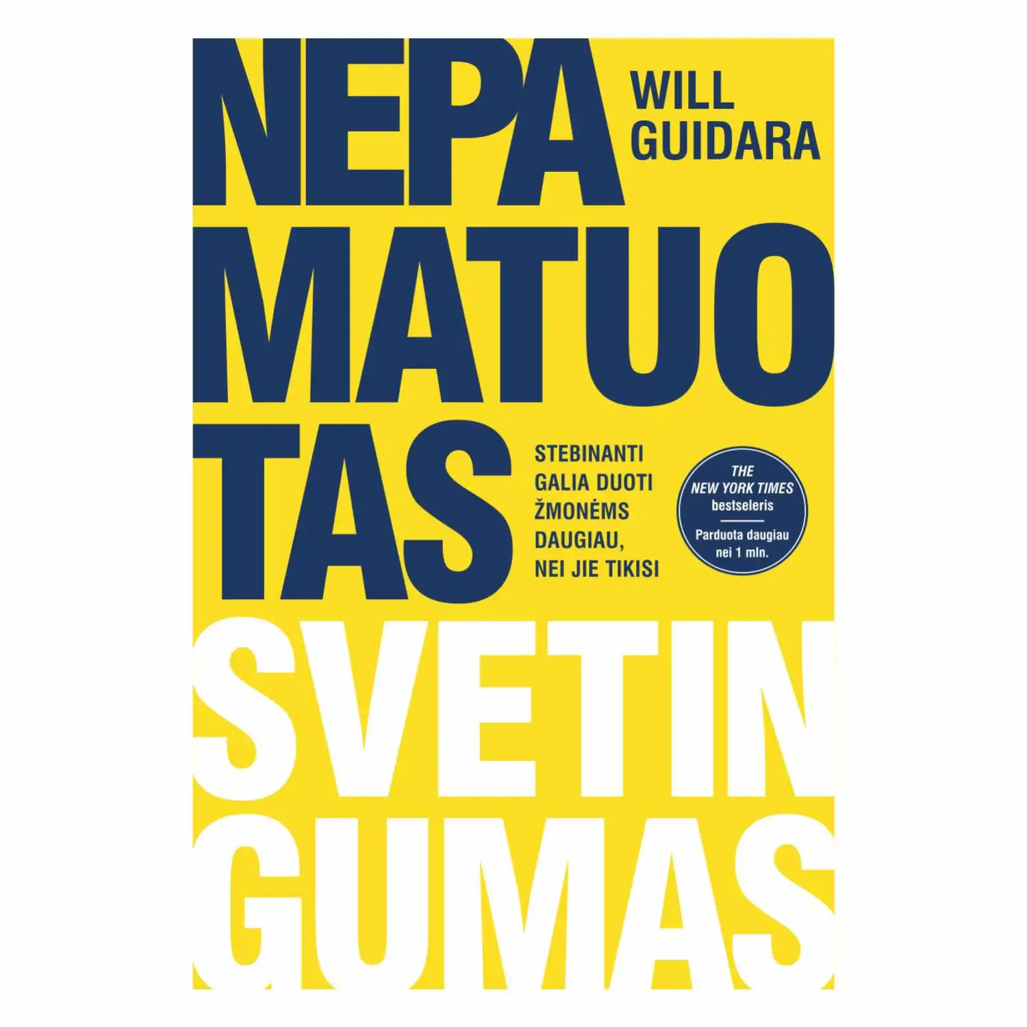 Knyga NEPAMATUOTAS SVETINGUMAS