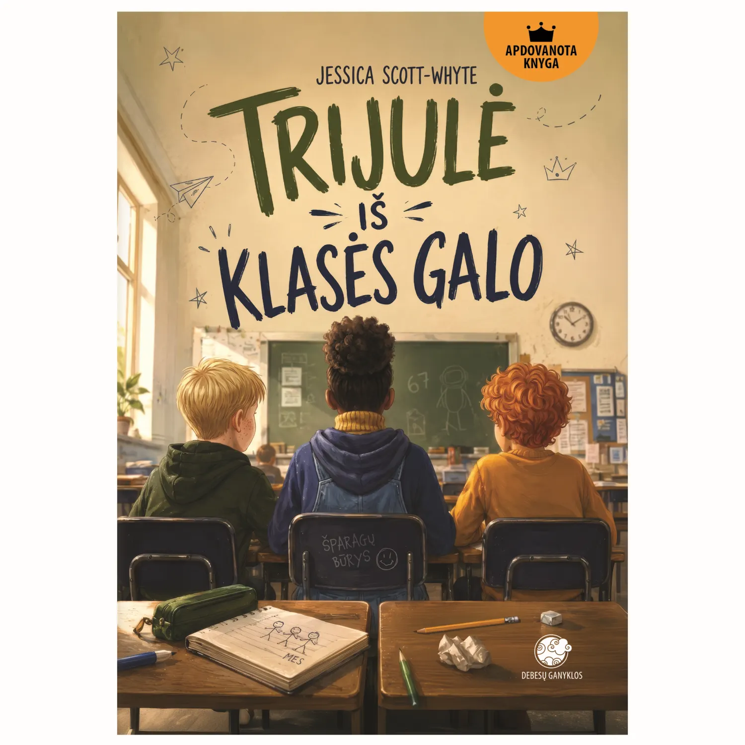 Knyga TRIJULĖ IŠ KLASĖS GALO
