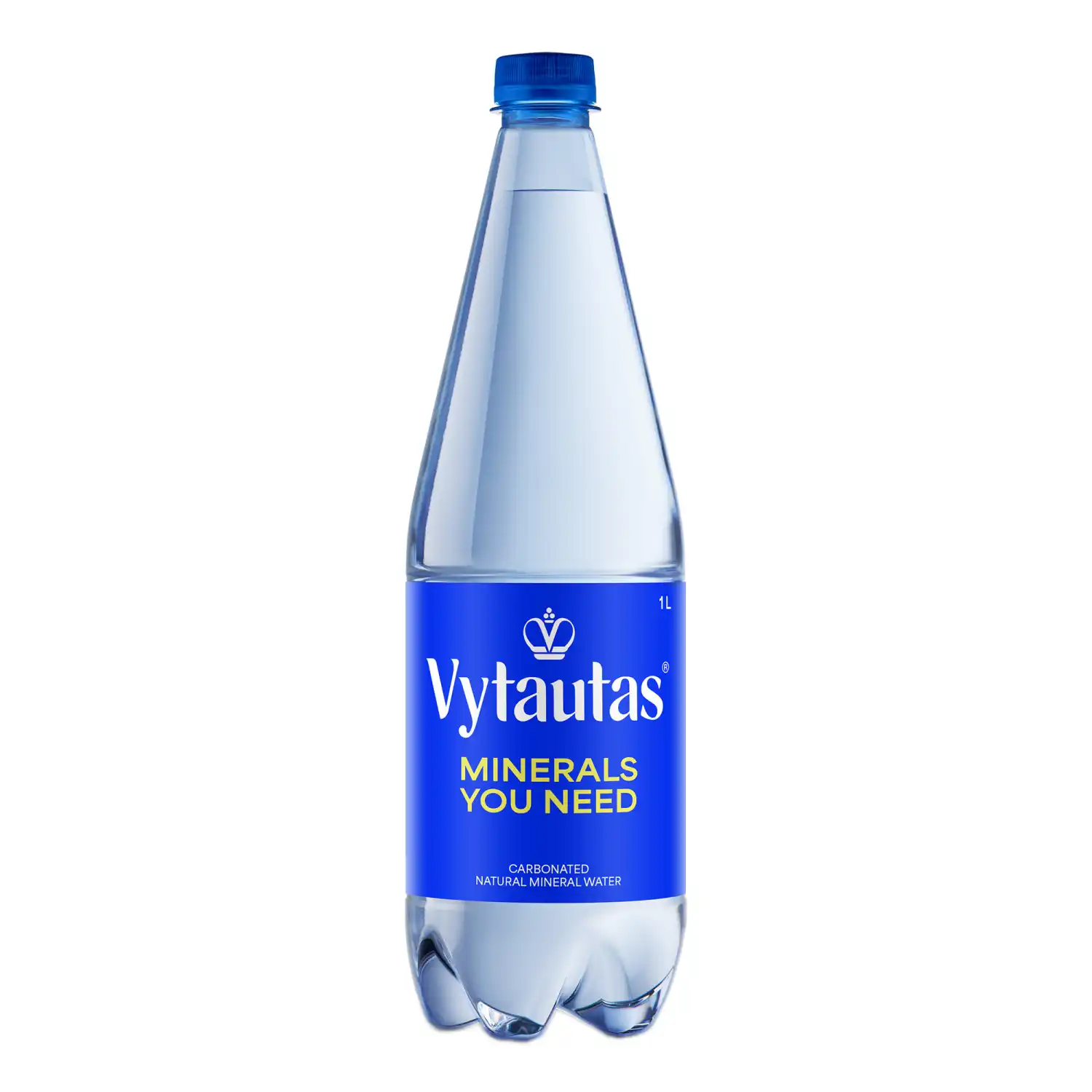 Gazuotas nat. mineralinis vanduo VYTAUTAS, 1l
