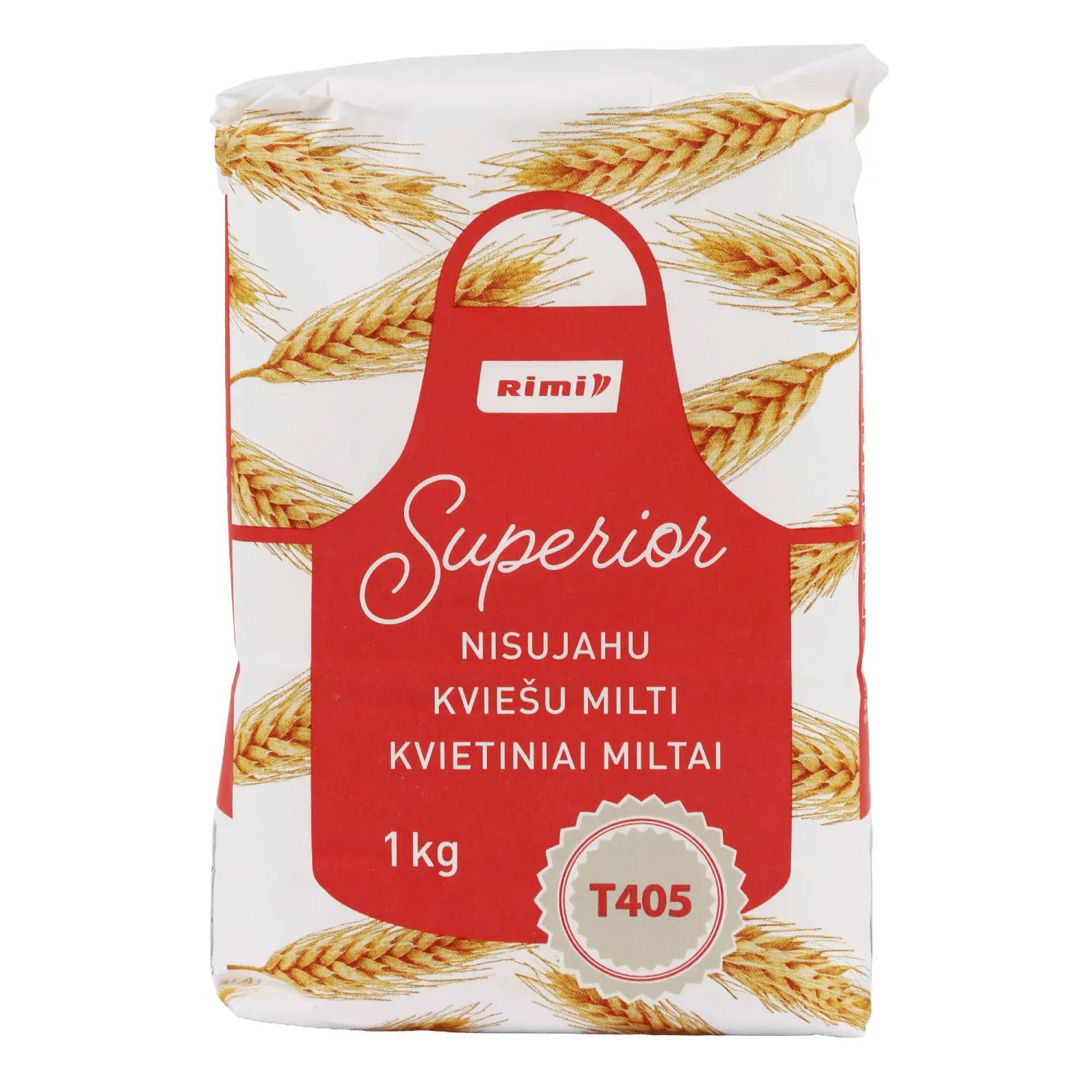 Kvietiniai miltai RIMI, 405 D, 1 kg