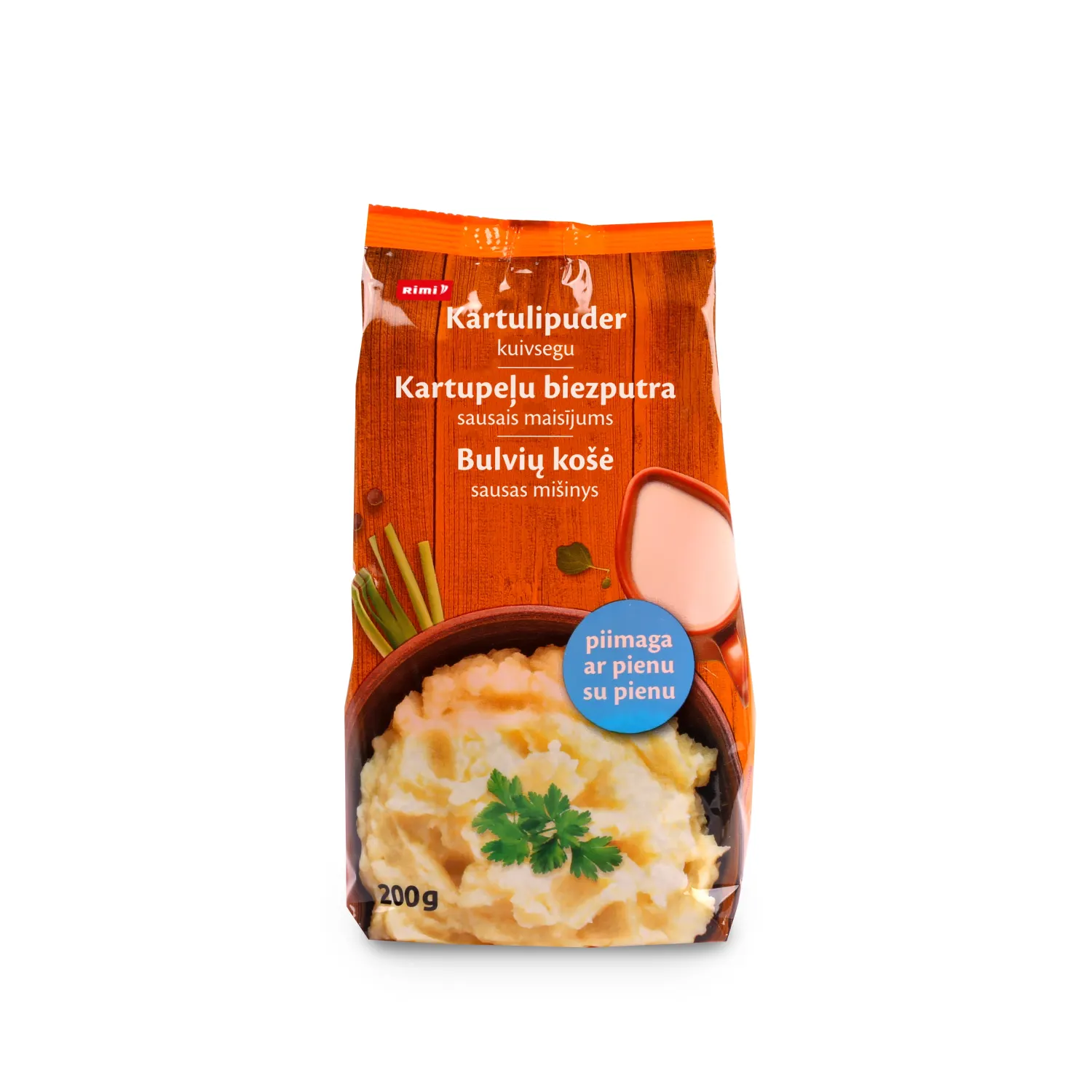 Bulvių košė su pienu RIMI, 200g