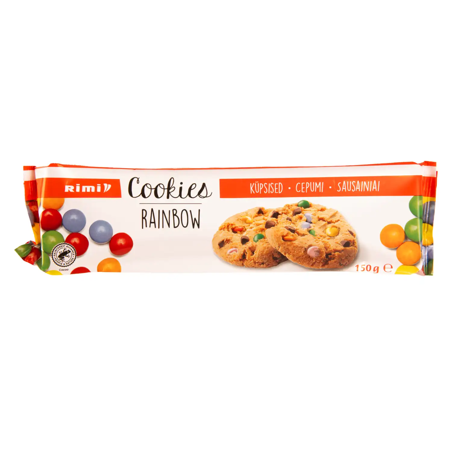 Cepumi Rimi Rainbow 150g
