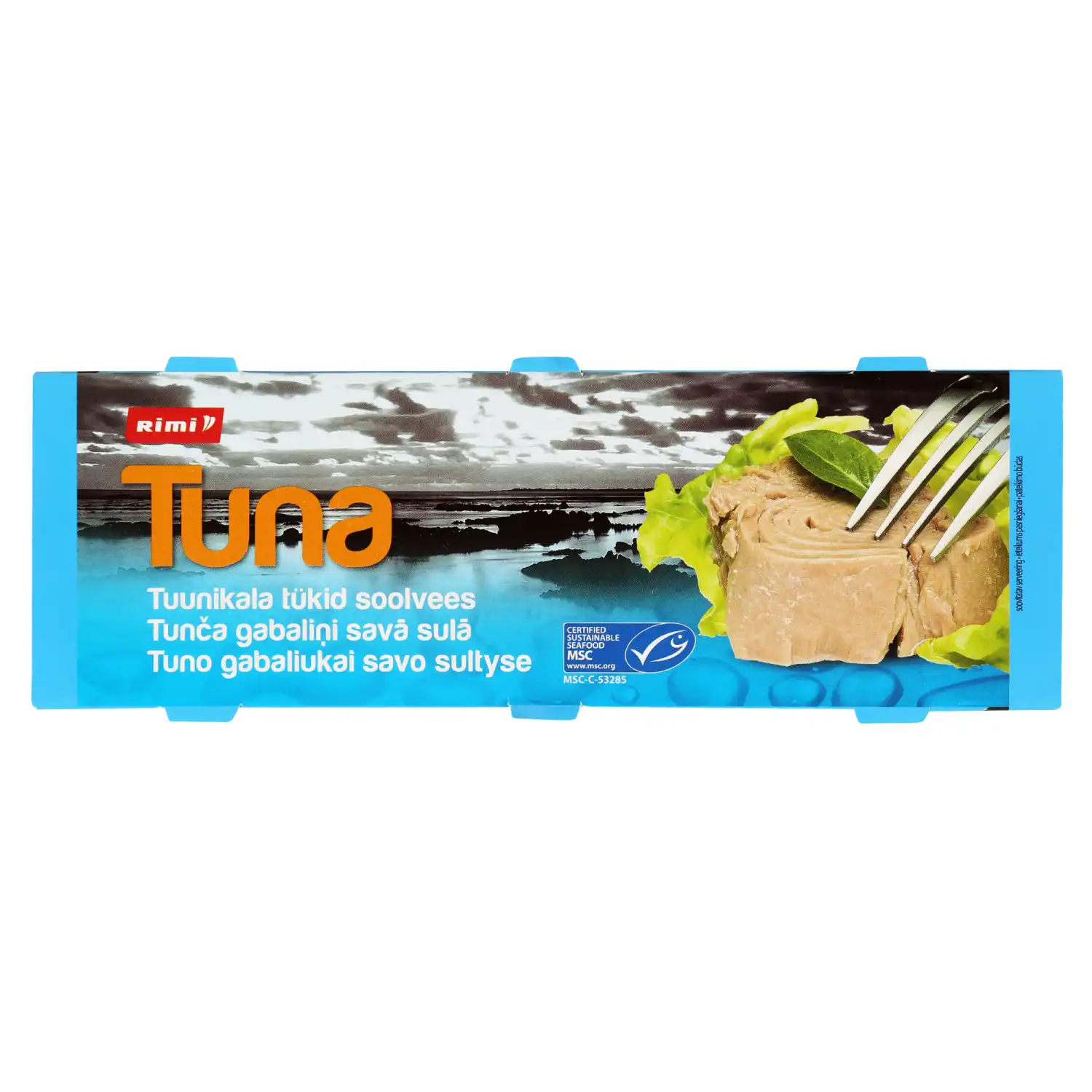 Tunzivs fileja Rimi savā sulā MSC 3x80g/3x56g