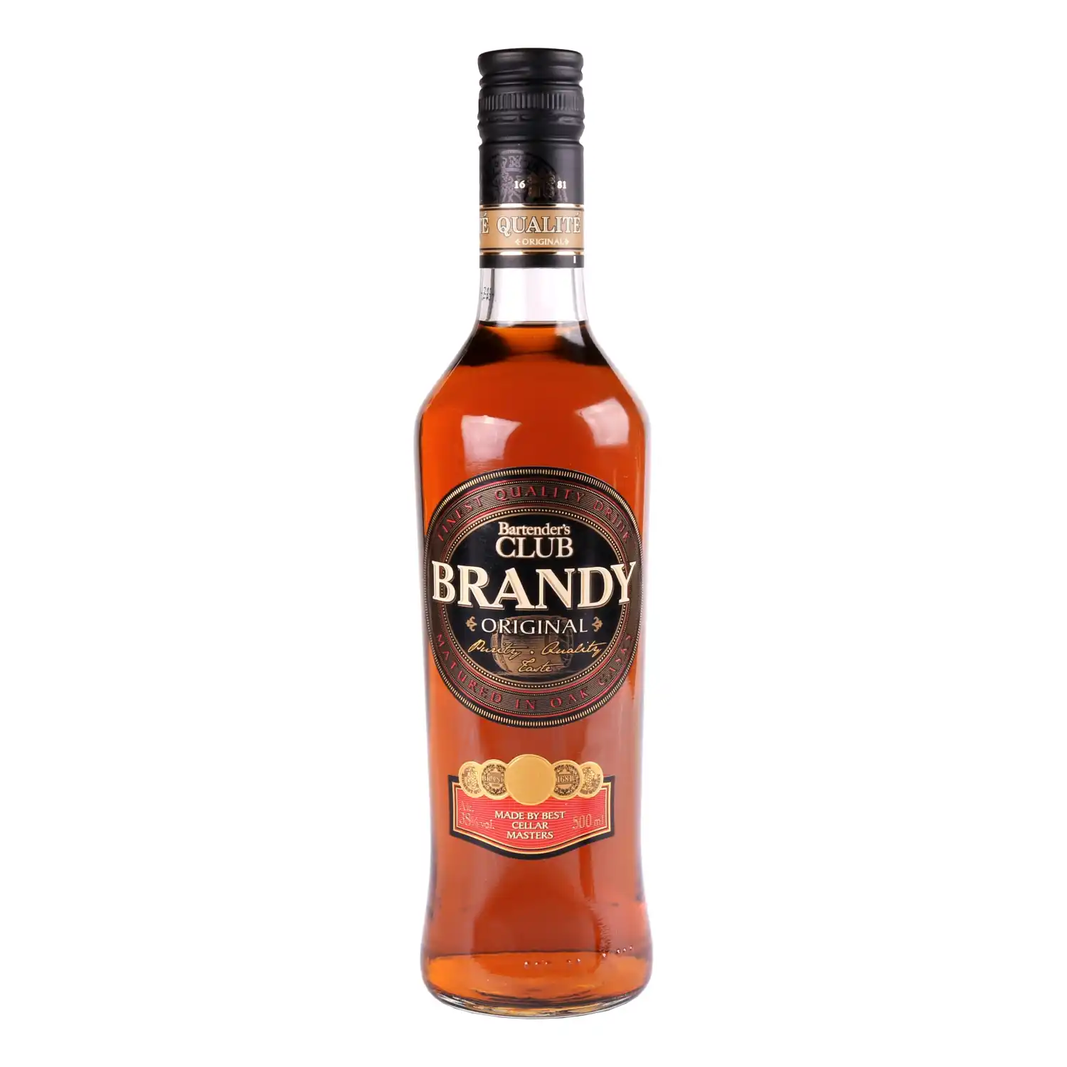 Brendijs Bartender's Club 38% 0,5l