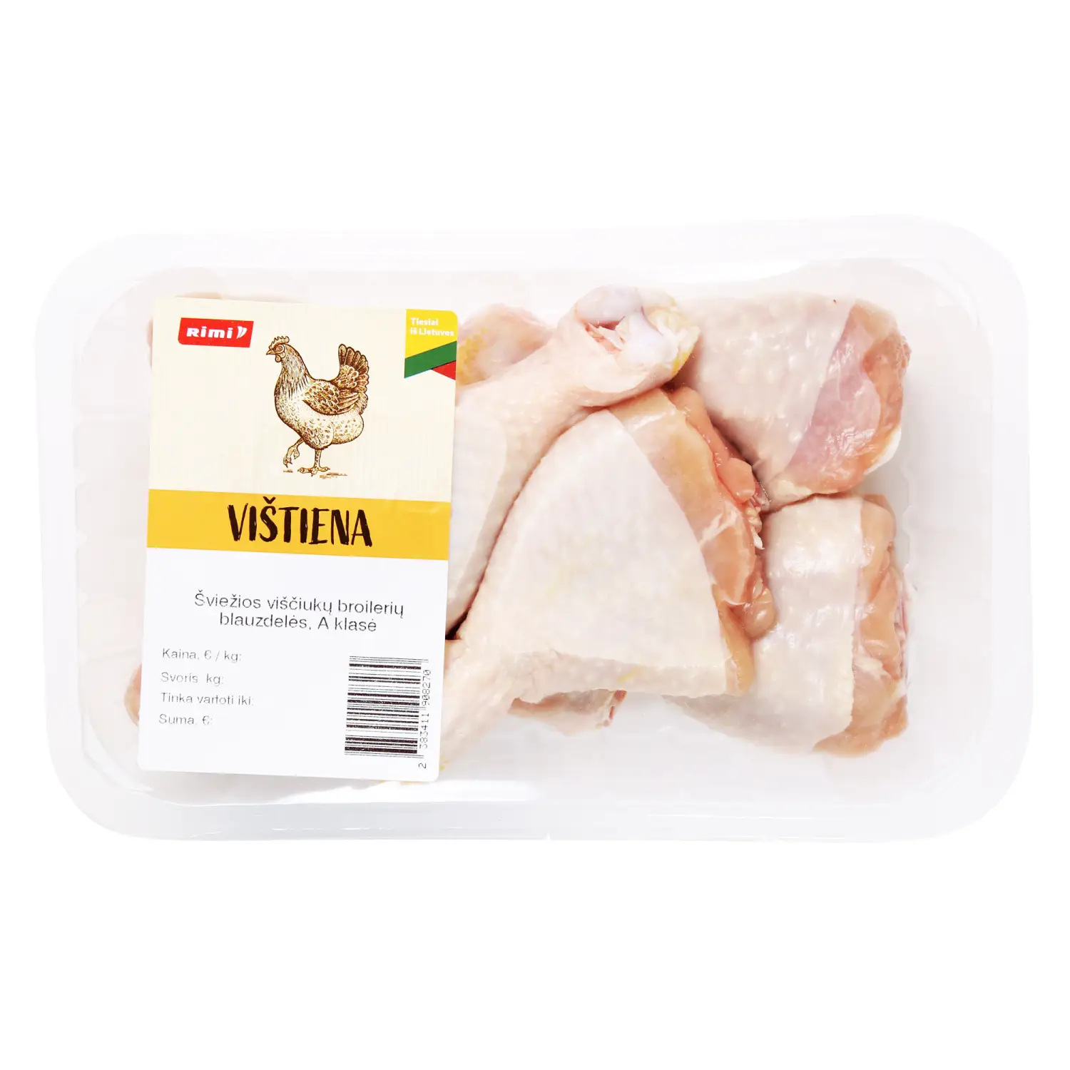 Viščiukų broilerių blauzdelės RIMI,A,1kg