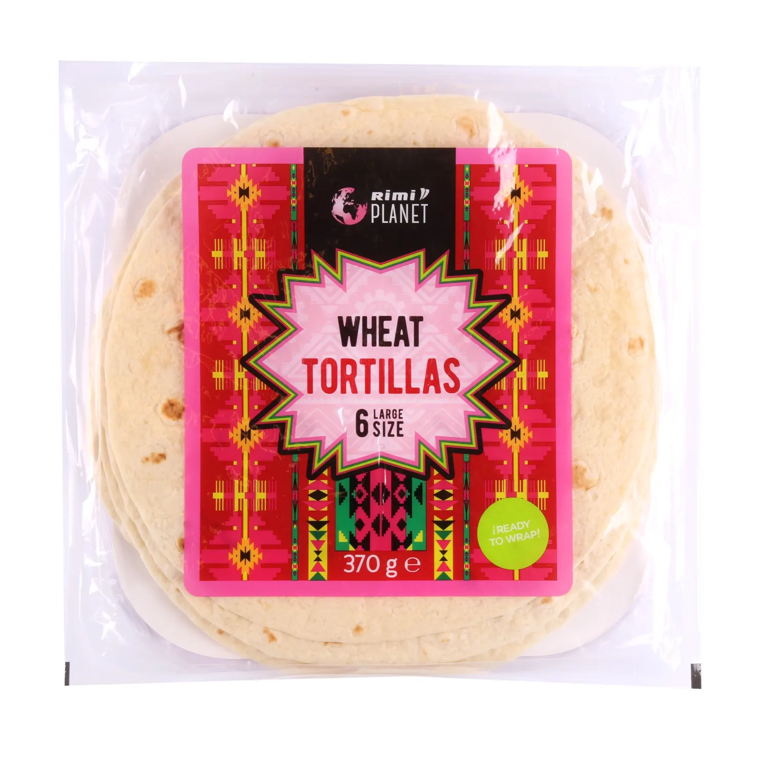 Tortiljas Rimi Planet kviešu 370g