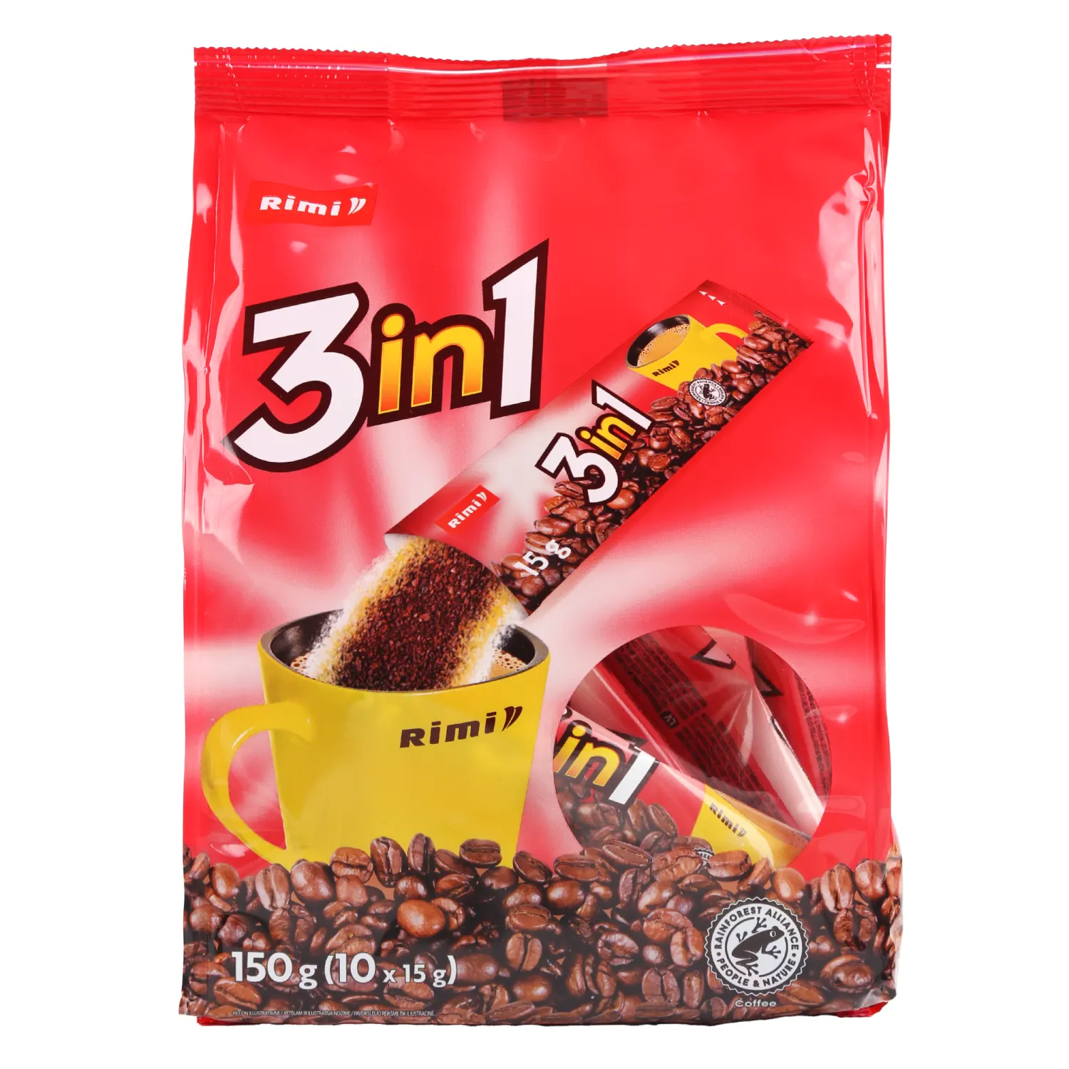 Kafijas dzēriens Rimi 3in1 150g