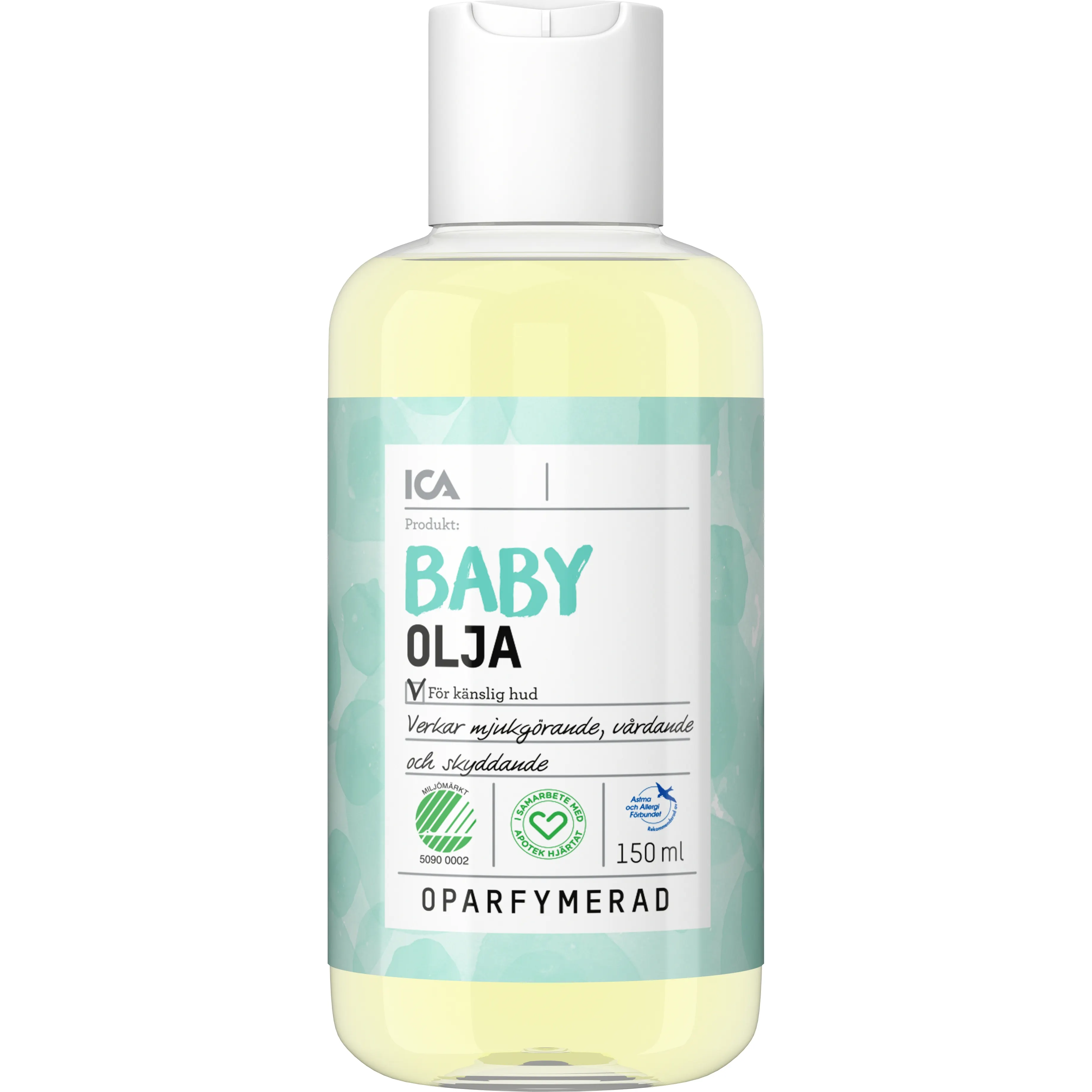 Bērnu eļļa ICA Hjartat 150ml