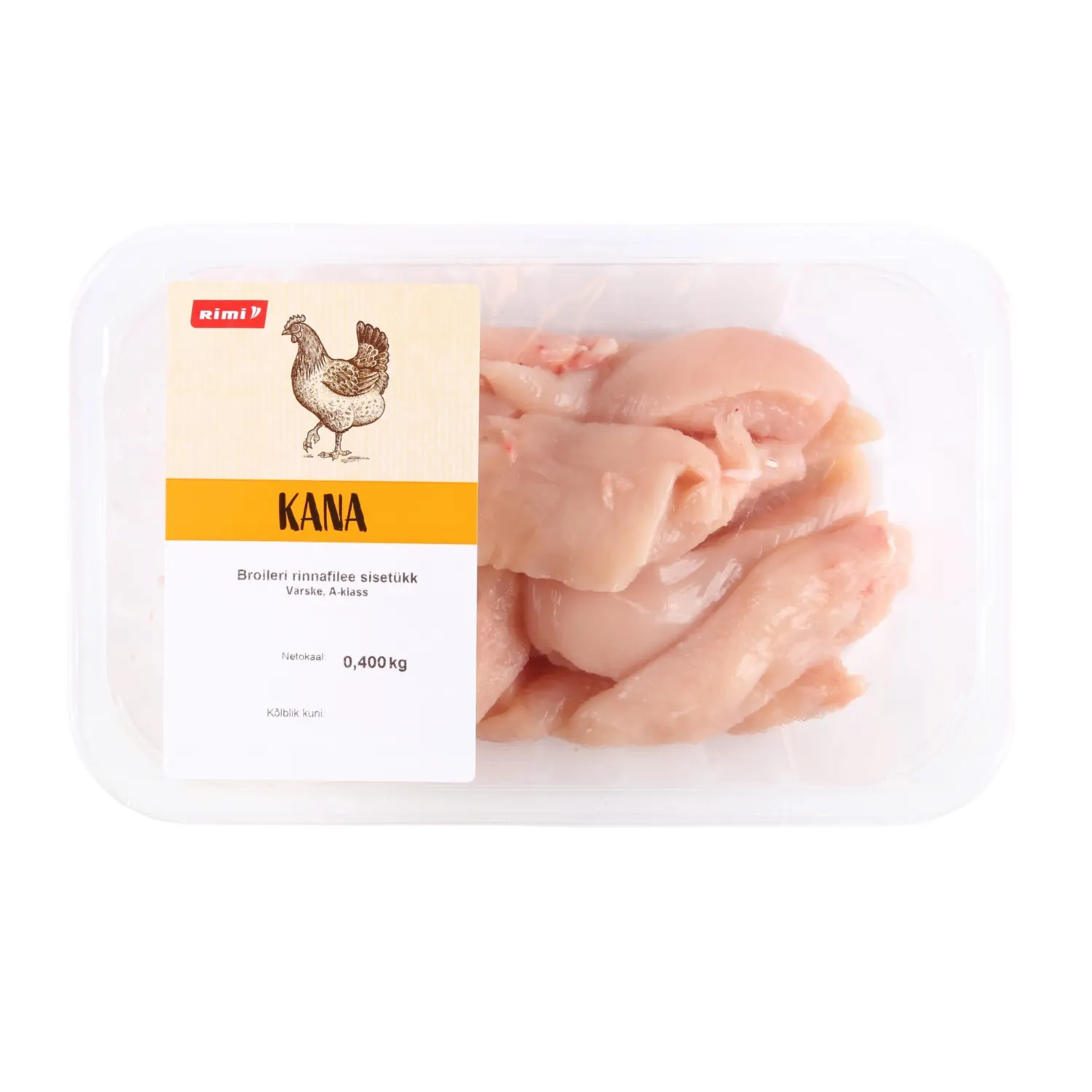 Br. rinnafil. sisetükk, värs., A-kl Rimi 400g