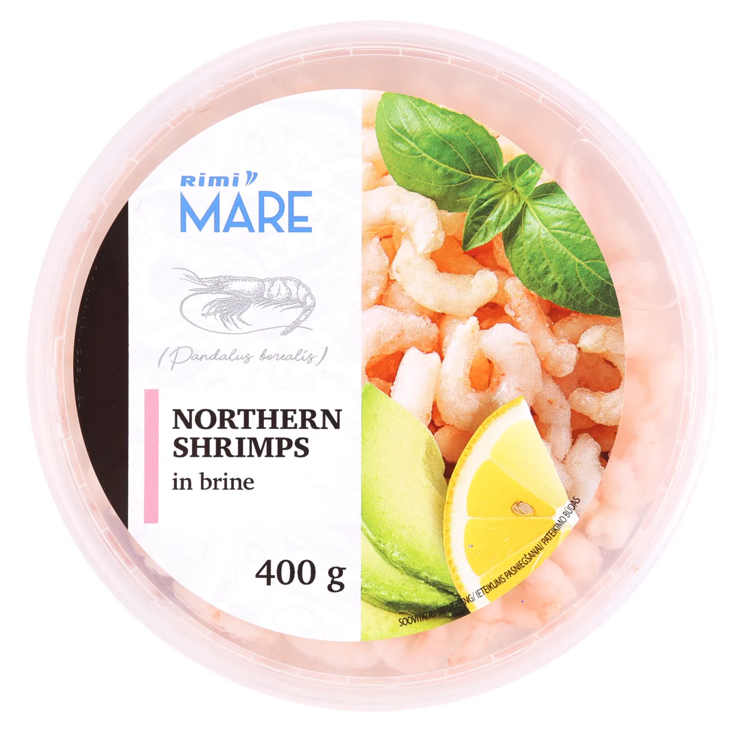 Ziem. garneles Rimi Mare sāl. MSC 400g/170g